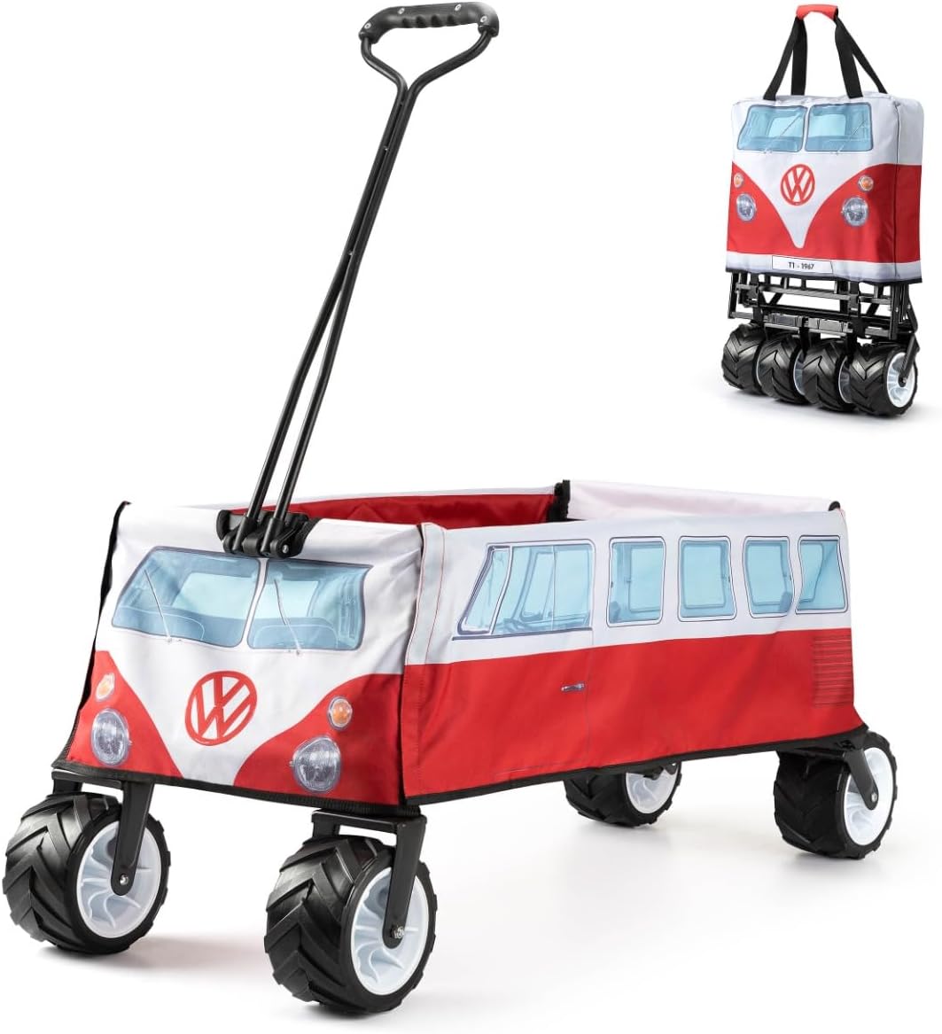 VW FOLDABLE TROLLEY - TITAN RED