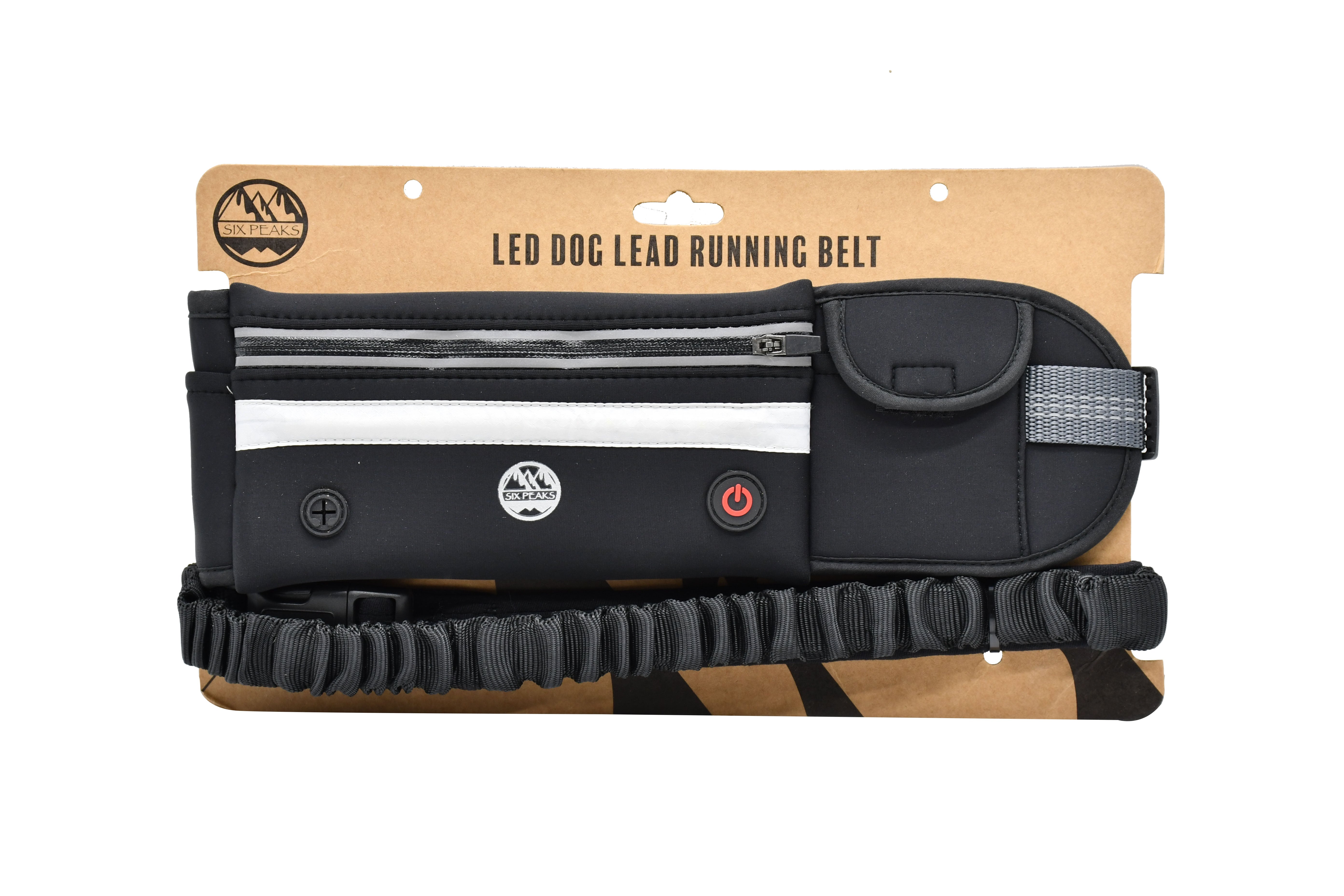 SIX PEAKS LED DOG RUNNING BELT