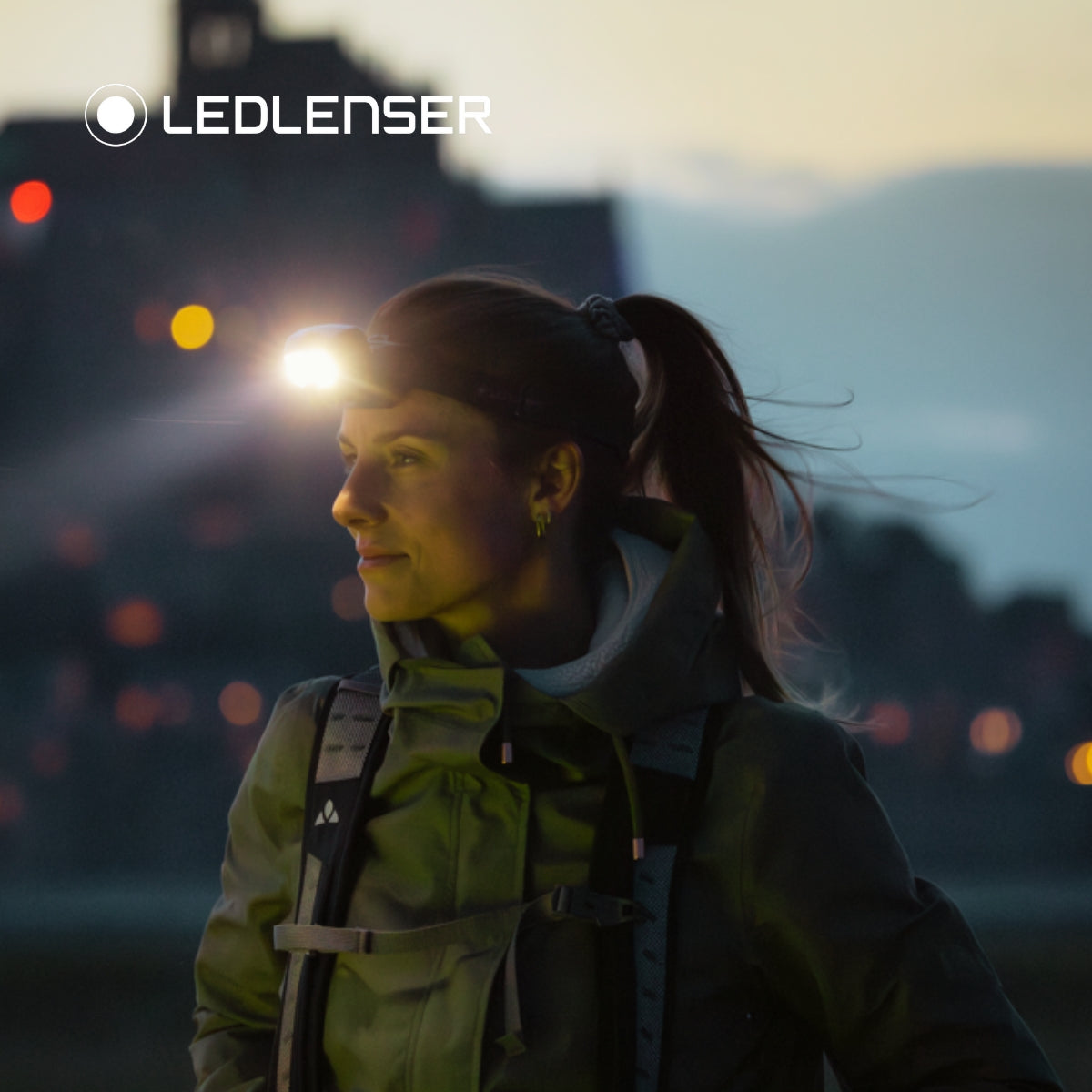 LEDLENSER HF8R CORE RECHARGEABLE HEAD TORCH - 1600lm