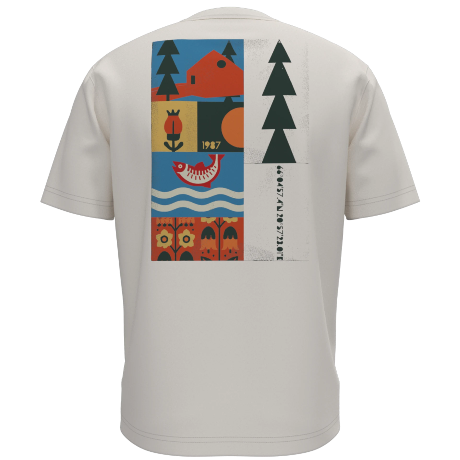 Napapijri S-Swhol Short Sleeve T-Shirt - Whisper White