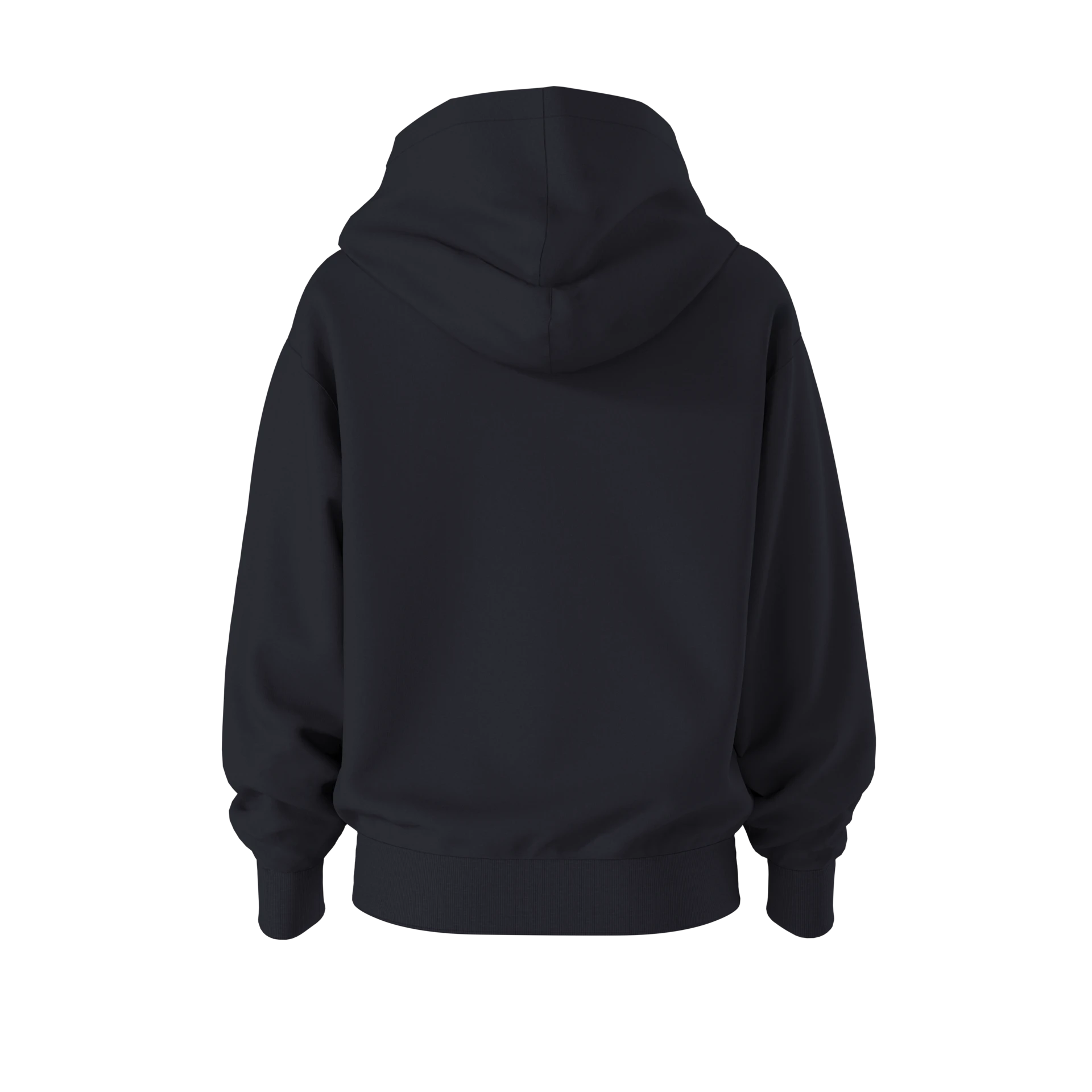 Napapijri Youth B-New Box Logo Hoodie - Blu Marine