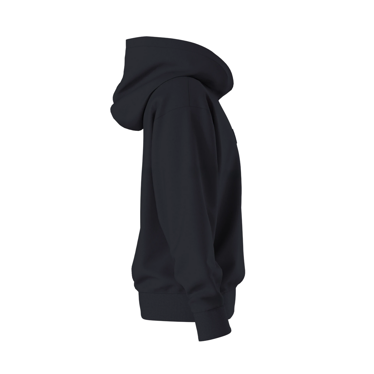 Napapijri Youth B-New Box Logo Hoodie - Blu Marine