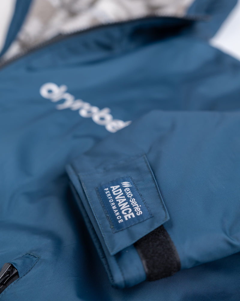 Dryrobe® Advance Long Sleeve - Deep Sea Blue Camo