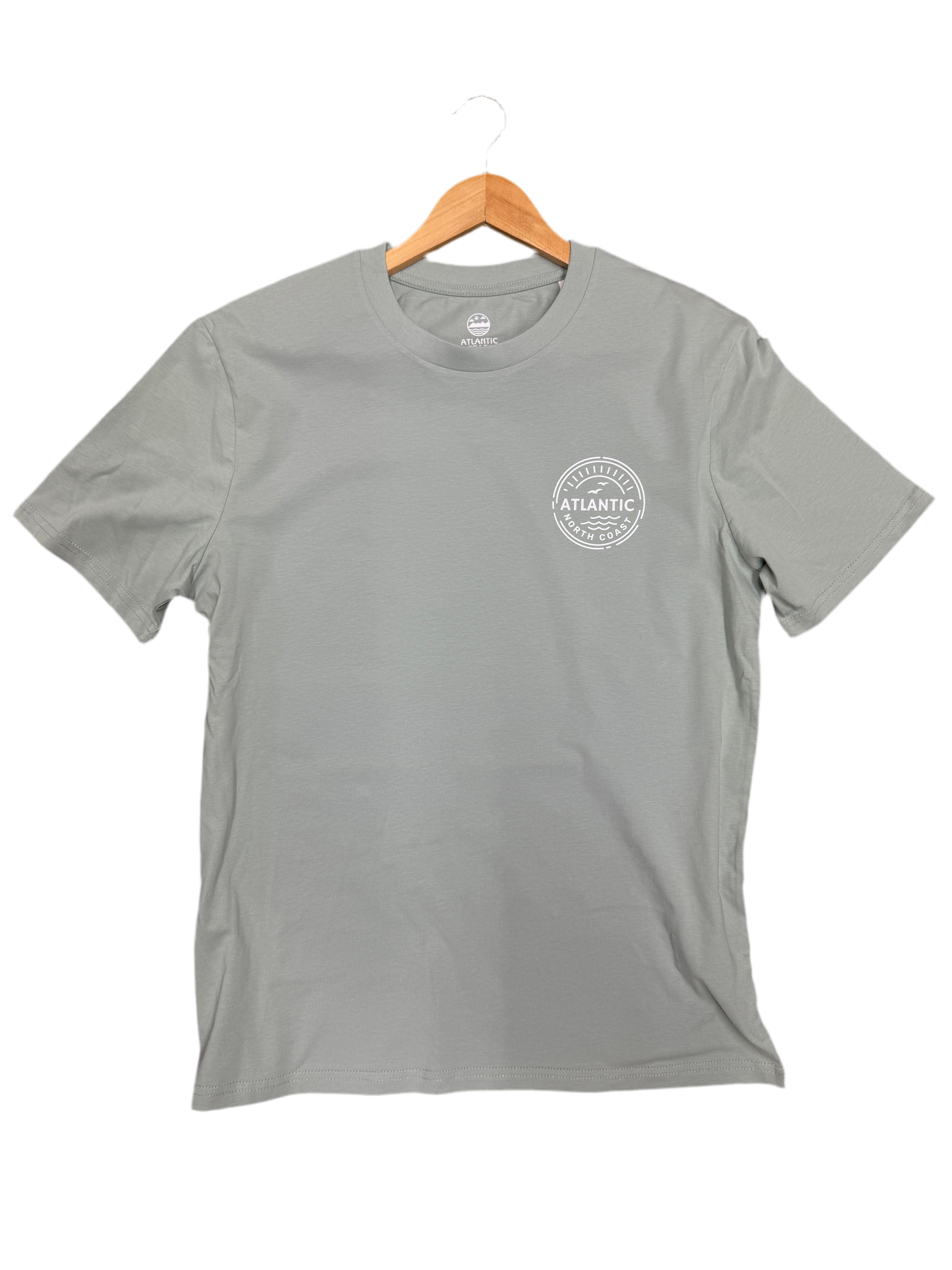 ATLANTIC APPAREL 'HORIZON' SHORT SLEEVE UNISEX T-SHIRT - ALOE