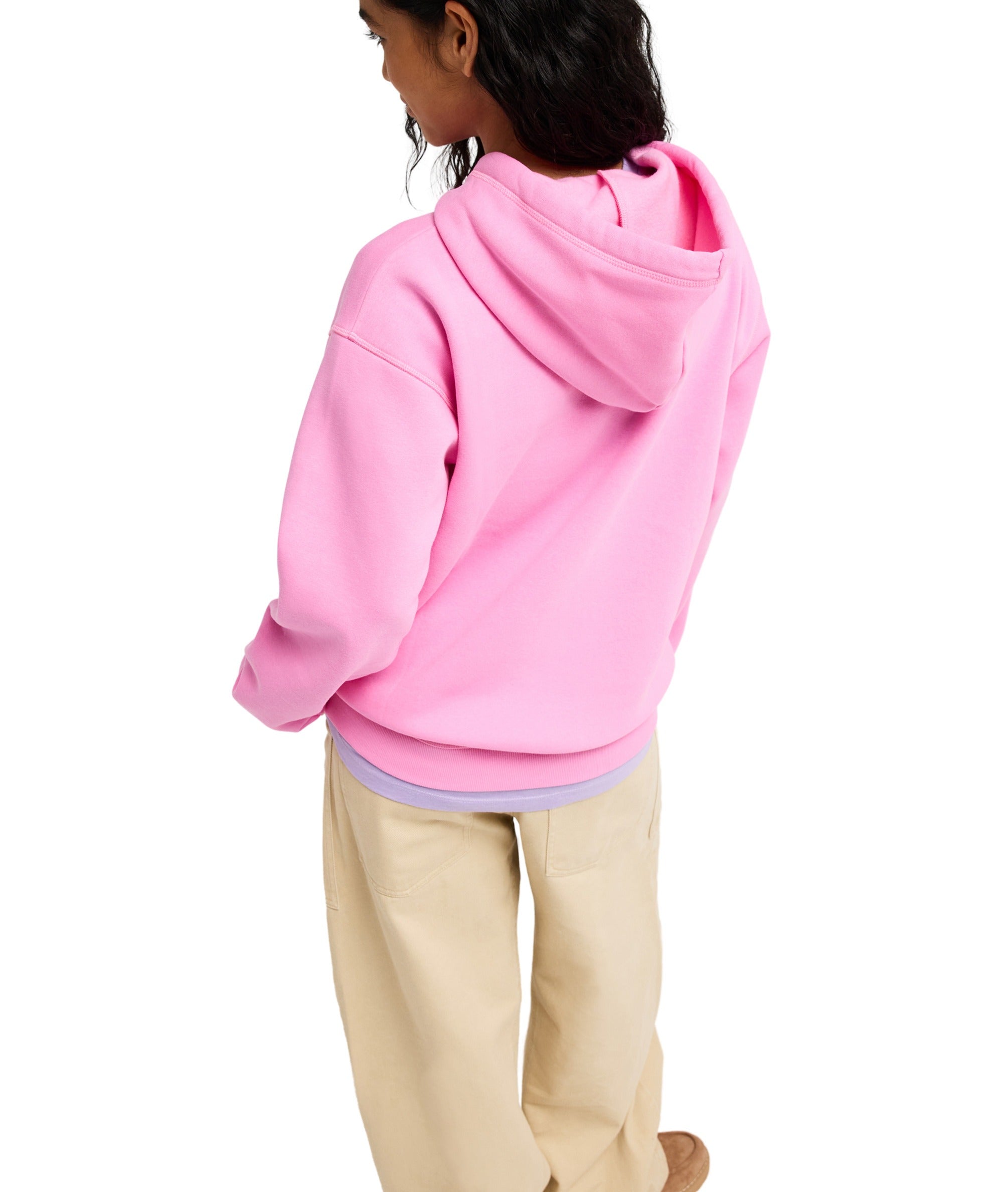 Roxy Surf Stoked Brushed Women Pink Hoodie