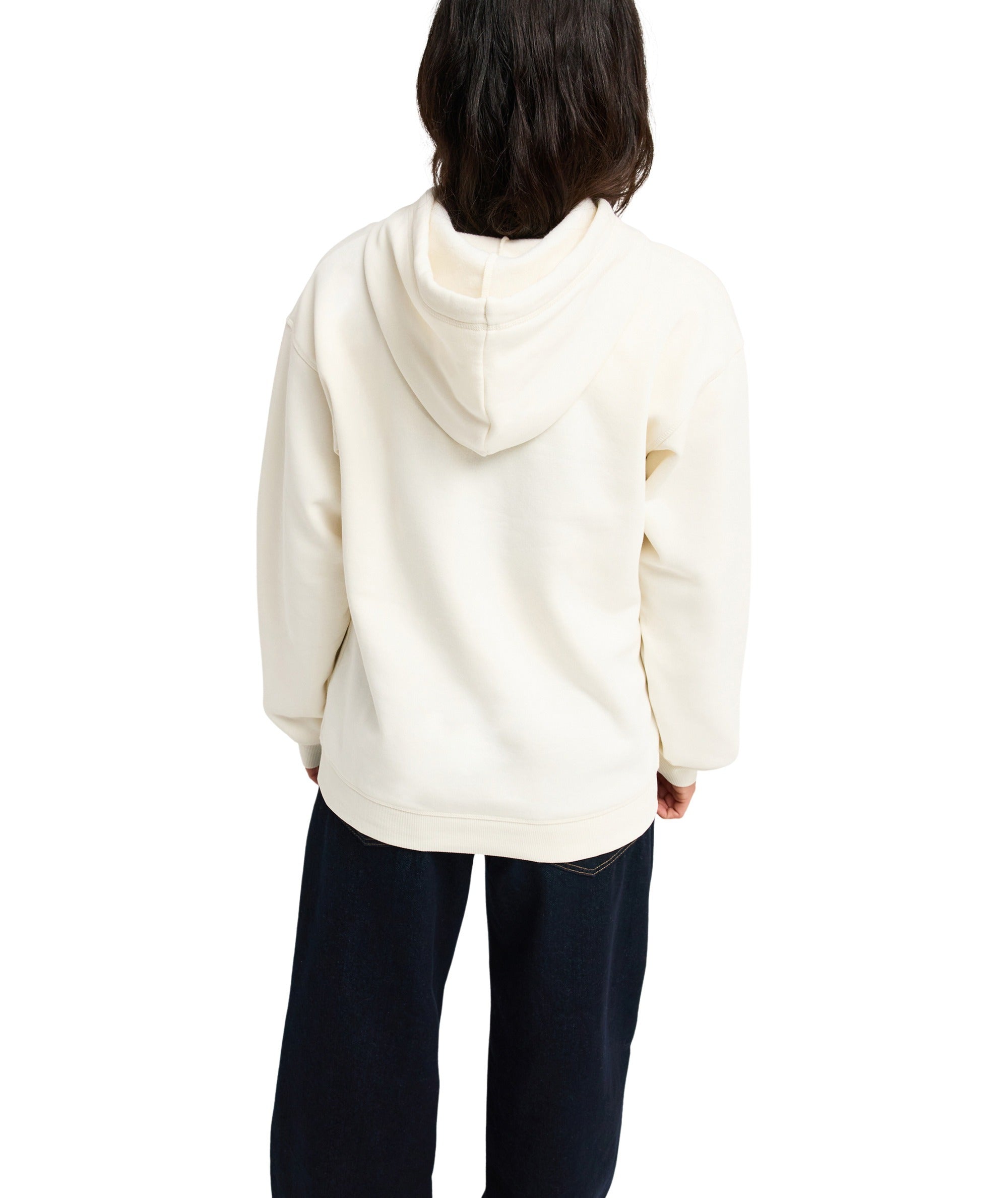 Roxy Surf Stoked Brushed Women White Hoodie