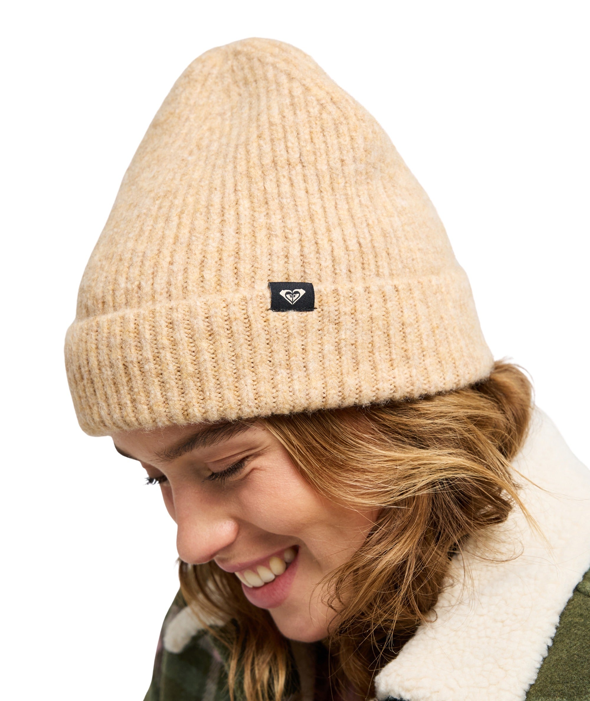 Roxy Wind Effect Pebble Womens Beanie