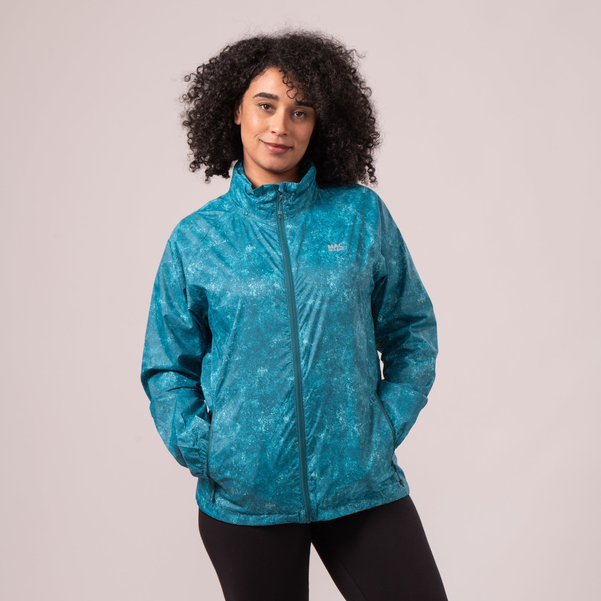 Mac In A Sac Origin II Edition Packable Waterproof Jacket - Teal Etch