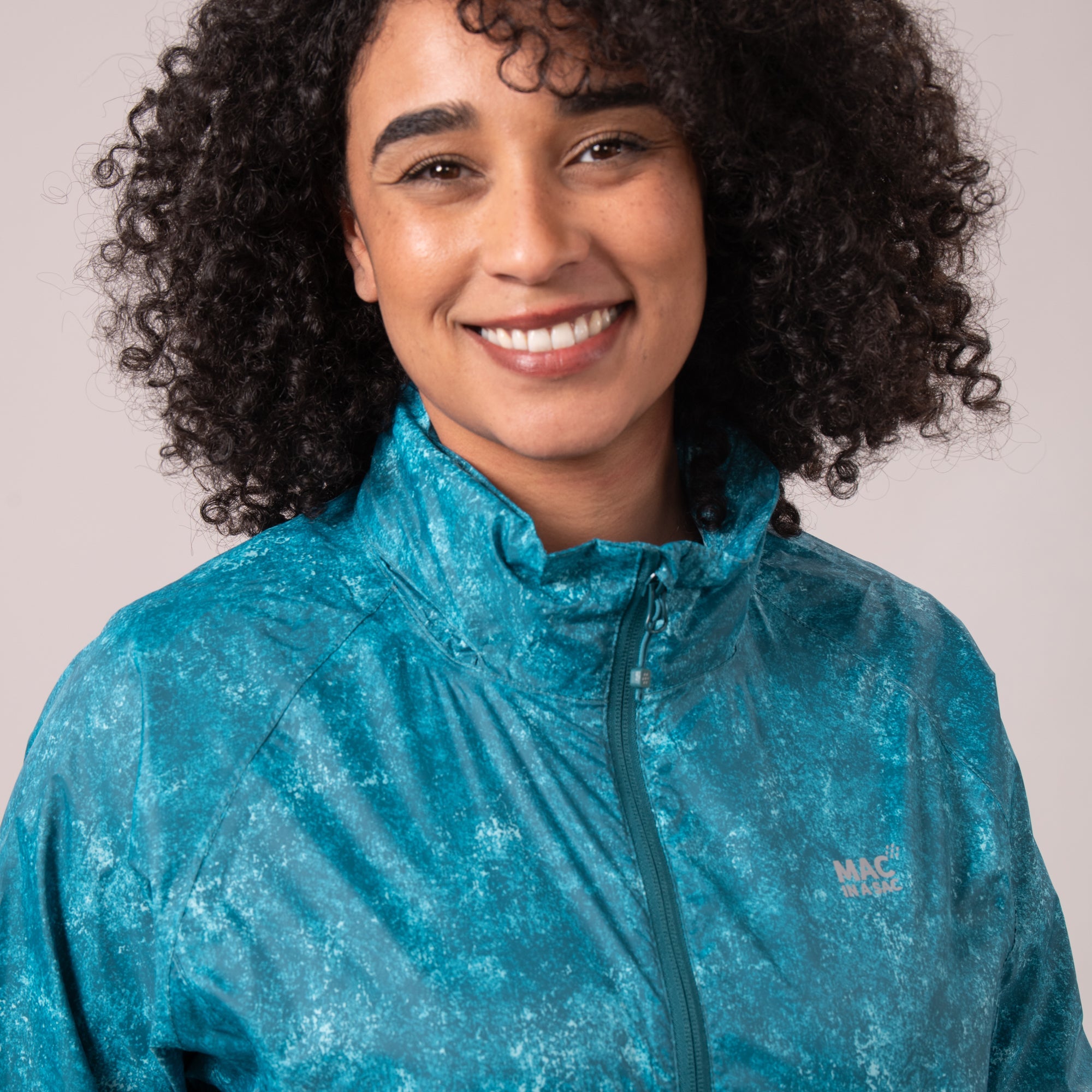 Mac In A Sac Origin II Edition Packable Waterproof Jacket - Teal Etch