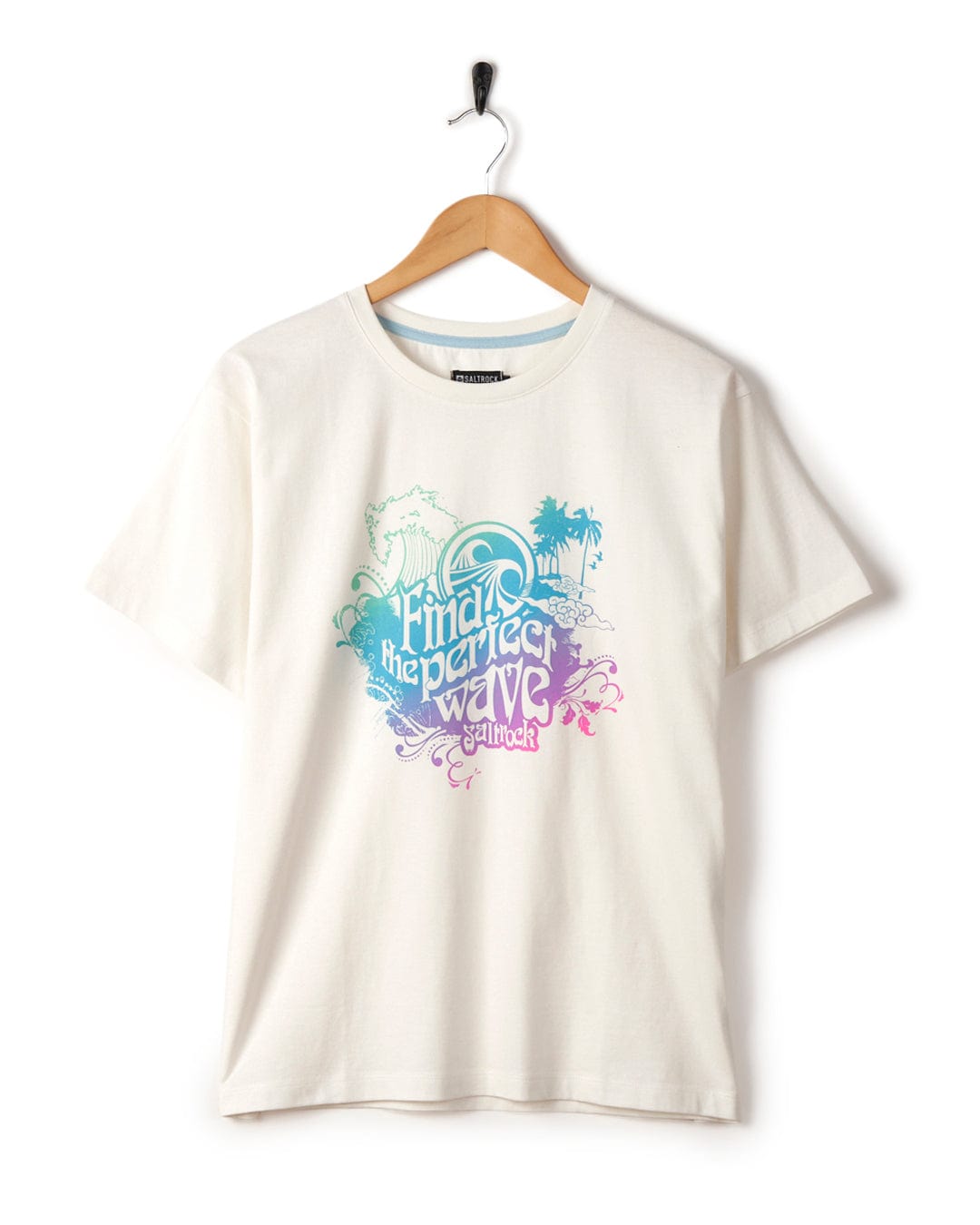 SALTROCK 'FIND THE PERFECT WAVE' WOMENS SHORT SLEEVE T-SHIRT