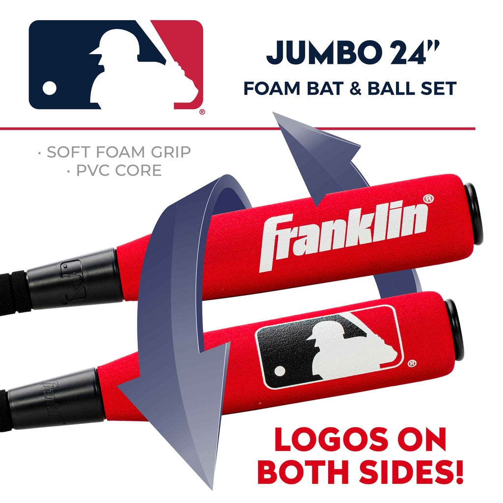 FRANKLIN 24" OVERSIZE BAT & BALL