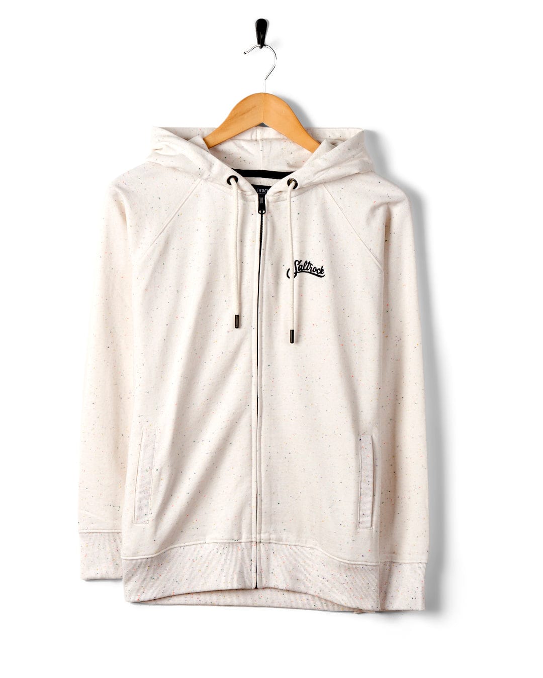 SALTROCK GINNY - WOMENS ZIP HOODIE - CREAM