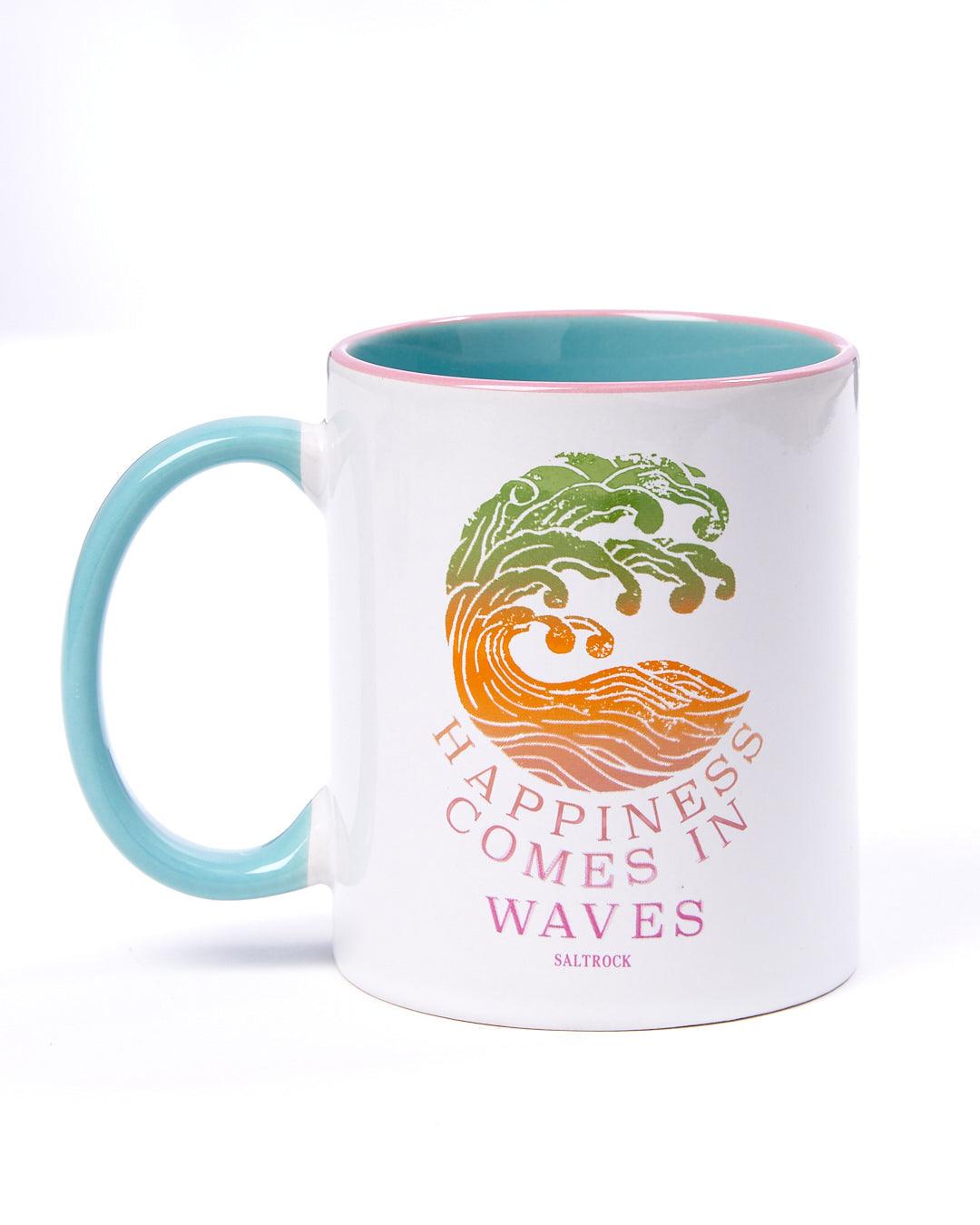 SALTROCK 'HAPPINESS' MUG - WHITE