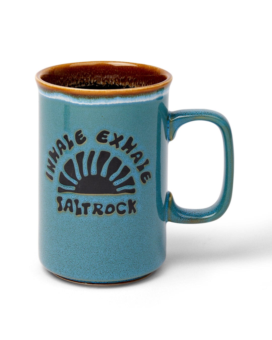 SALTROCK 'INHALE EXHALE' MUG - TEAL