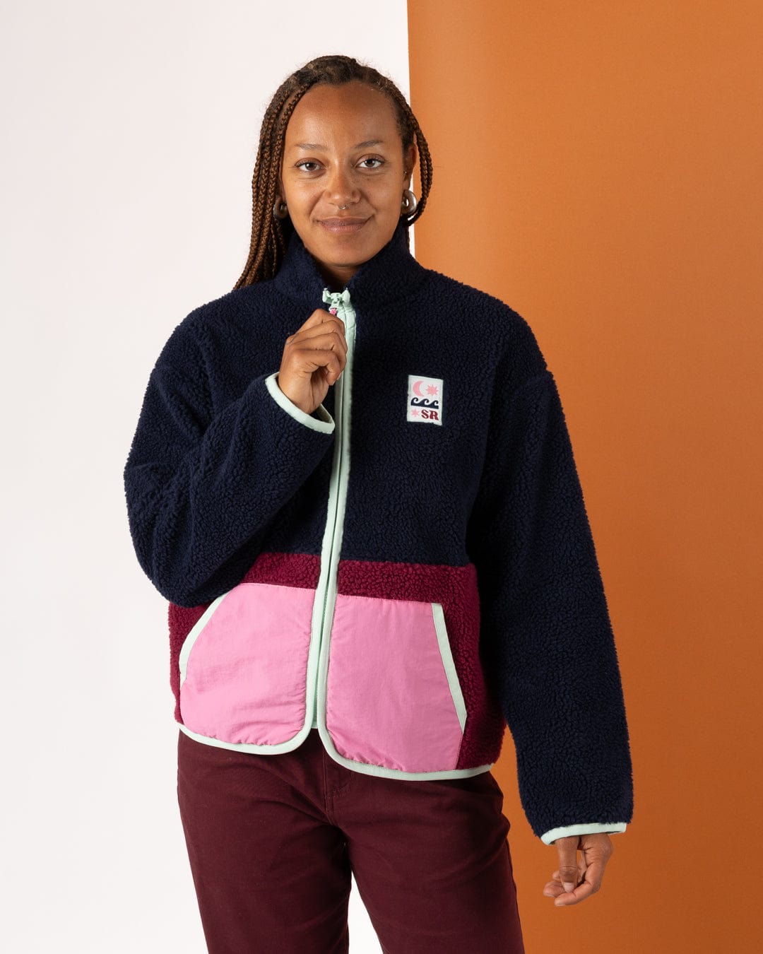 SALTROCK EMERY STAR WOMENS BORG FLEECE