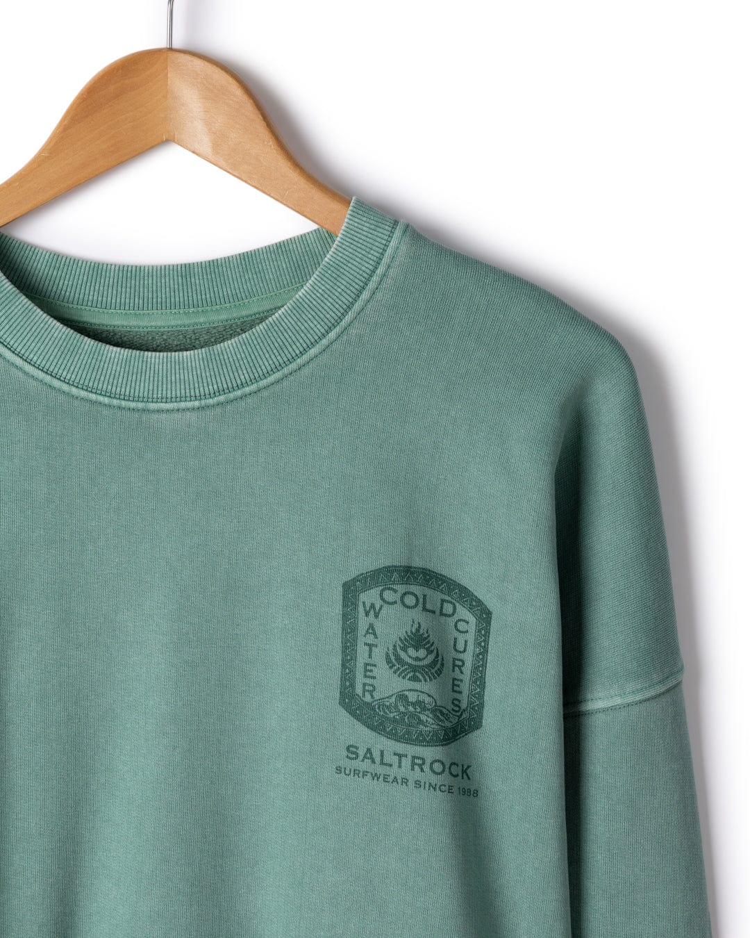 SALTROCK 'COLD WATER CURES' MEN'S OVERSIZED SWEATSHIRT
