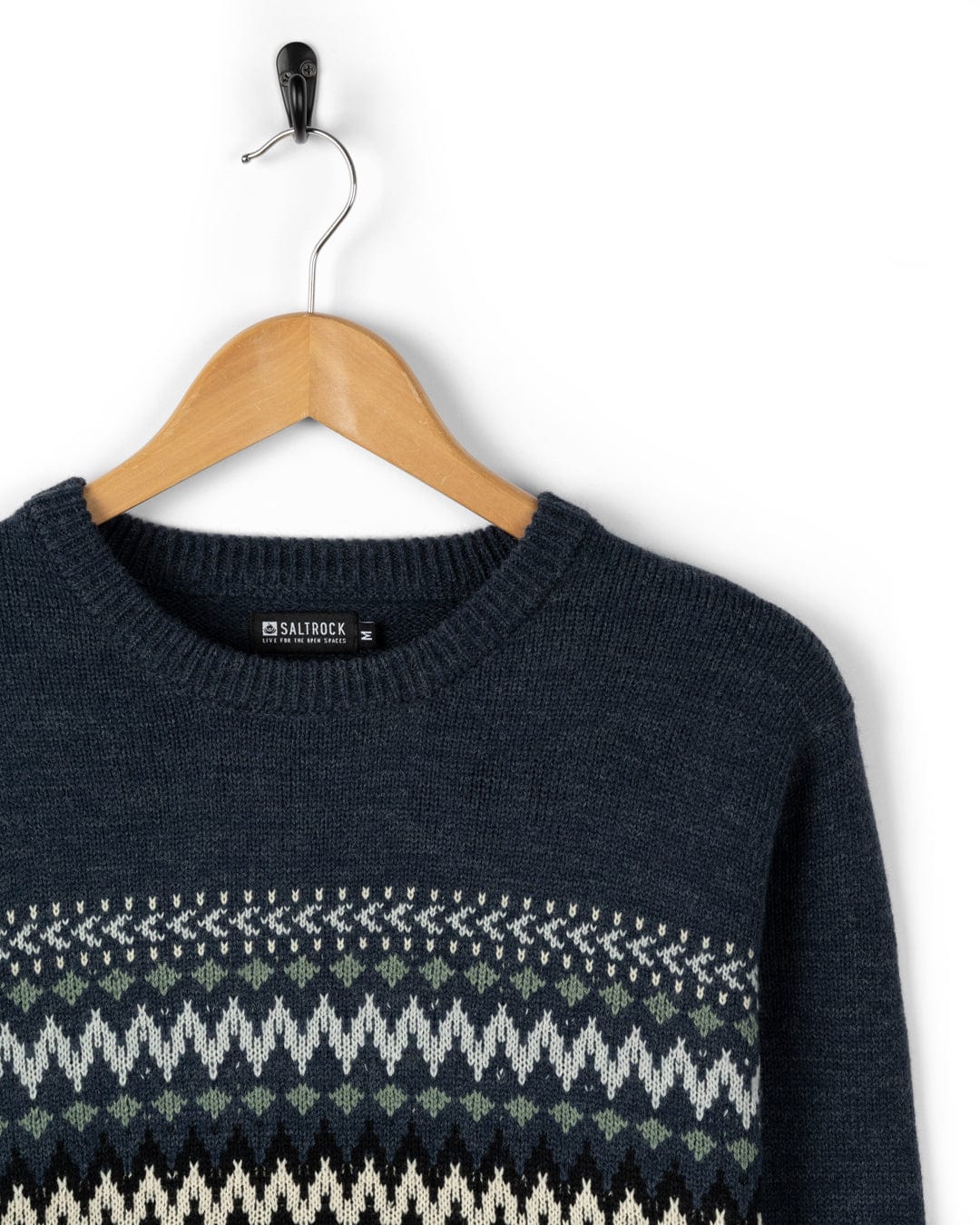 SALTROCK ROLO MENS KNITTED JUMPER