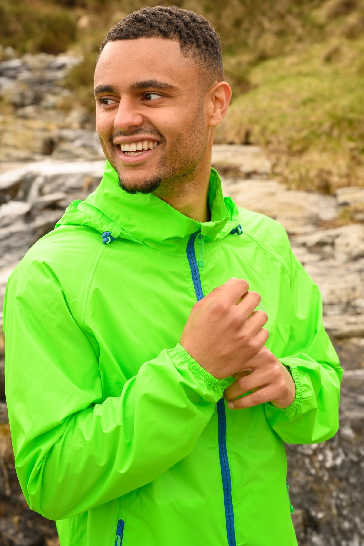 Mac In A Sac Origin II Packable Waterproof Jacket - Neon Green
