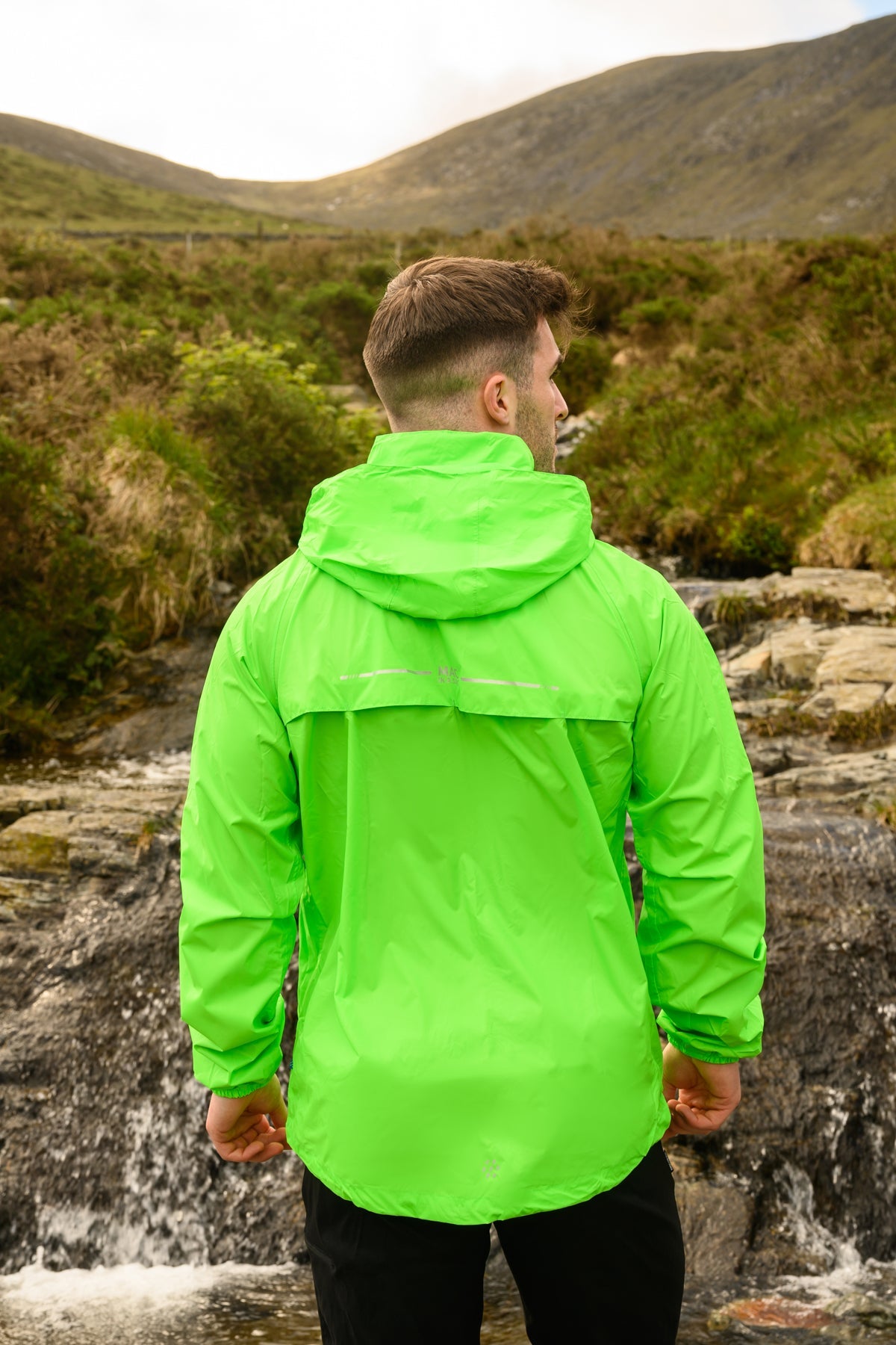 Mac In A Sac Origin II Packable Waterproof Jacket - Neon Green