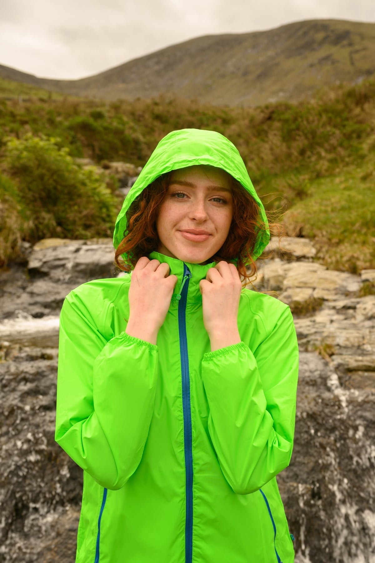 Mac In A Sac Origin II Packable Waterproof Jacket - Neon Green