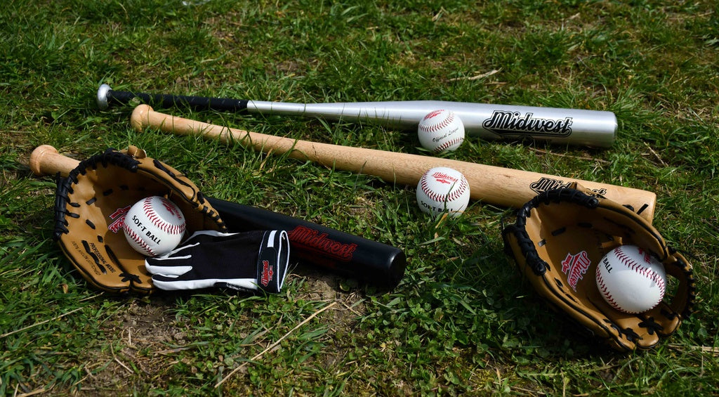 Midwest Baseball Slugger Bat & Ball Set