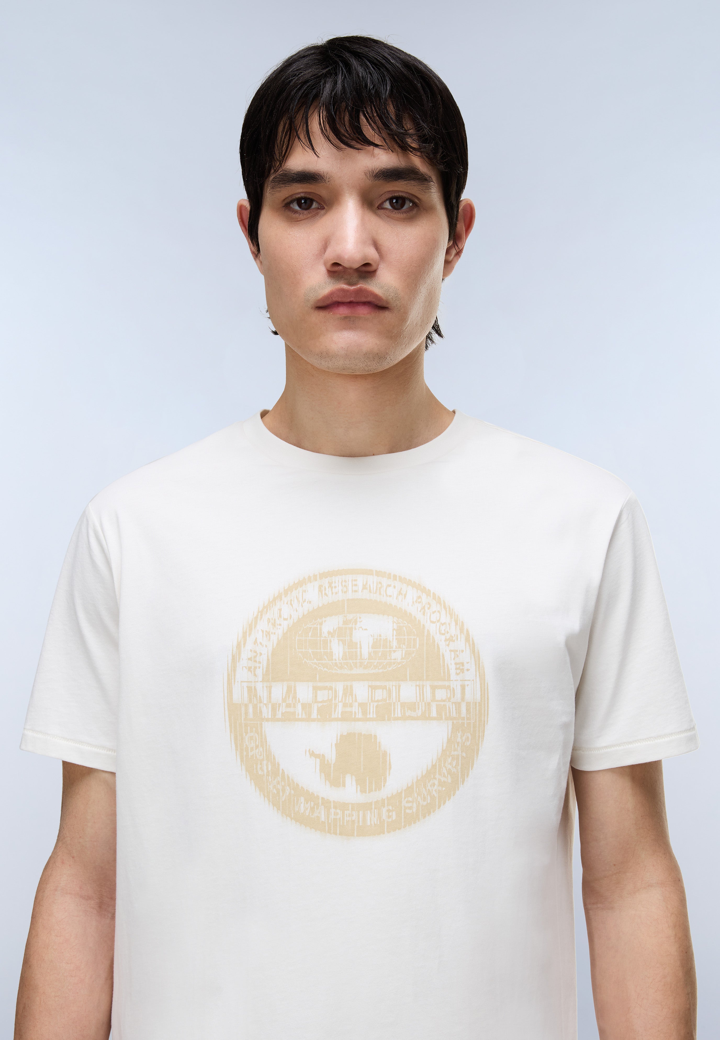 Napapijri S-Mahsa Short Sleeve T-Shirt - White Whisper