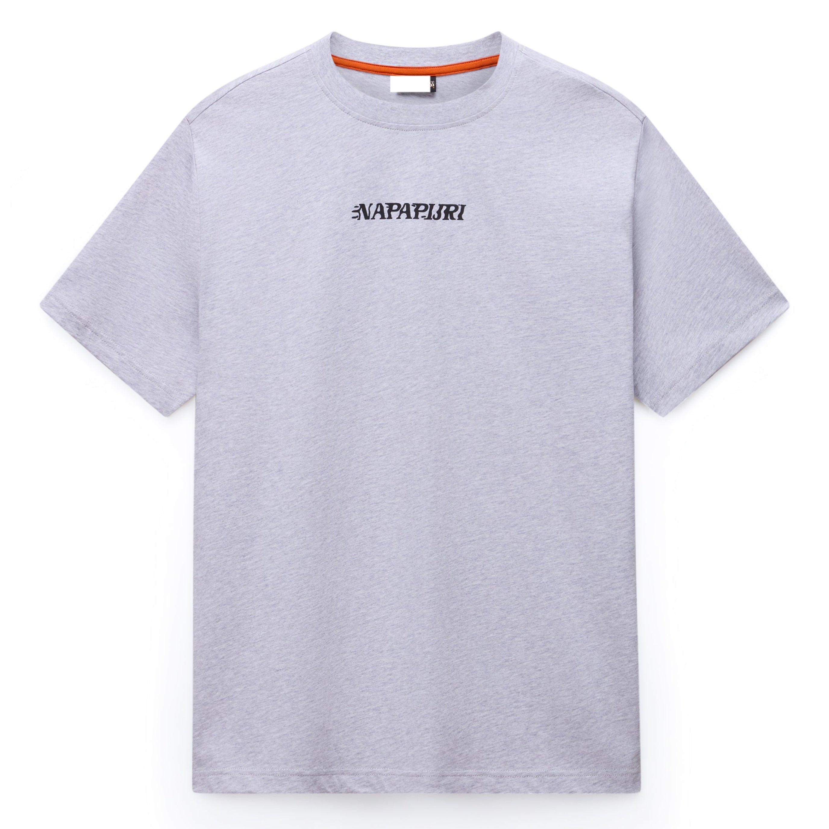 Napapijri S-Flint Short Sleeve T-Shirt - Light Grey