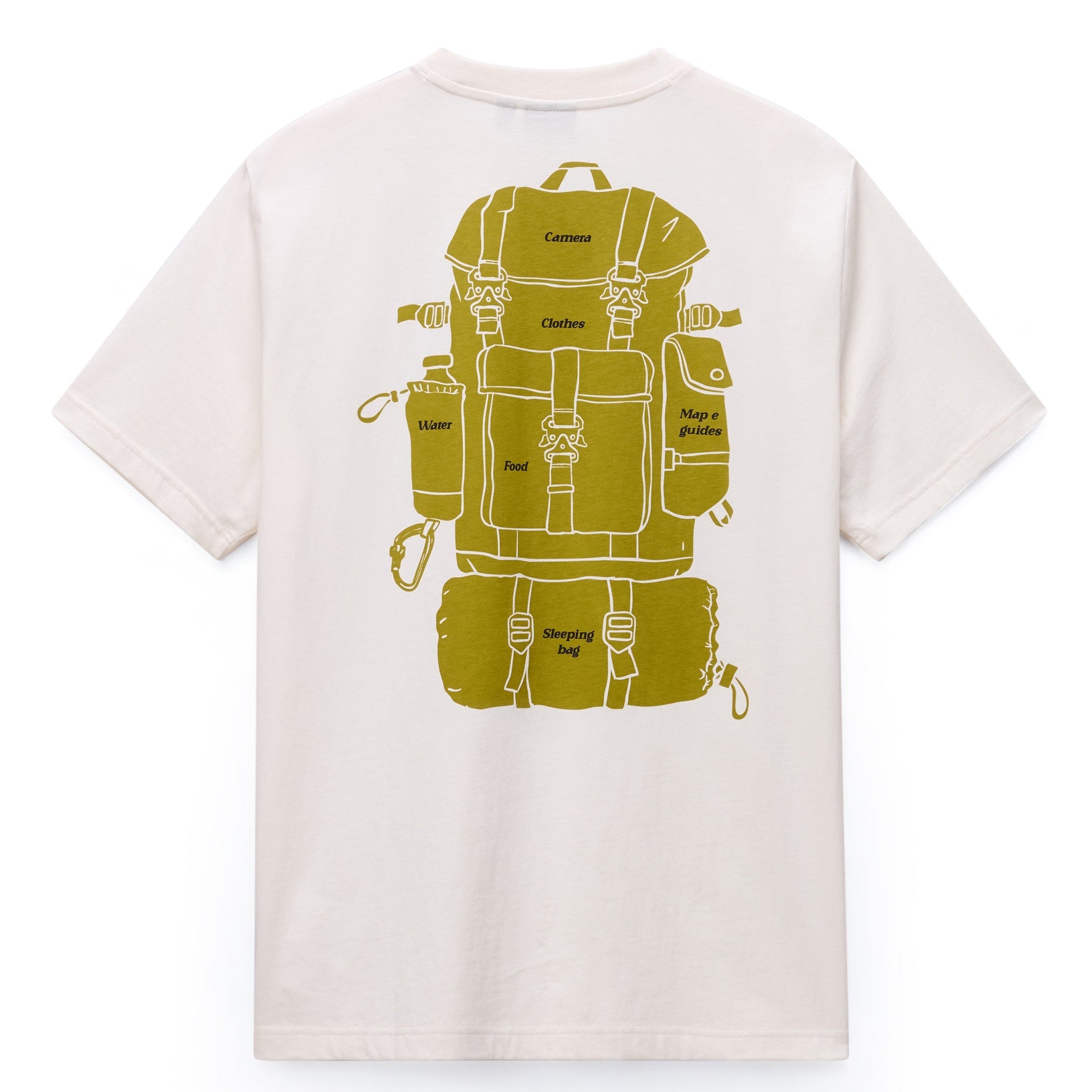 Napapijri S-Flint Short Sleeve T-Shirt - Off White