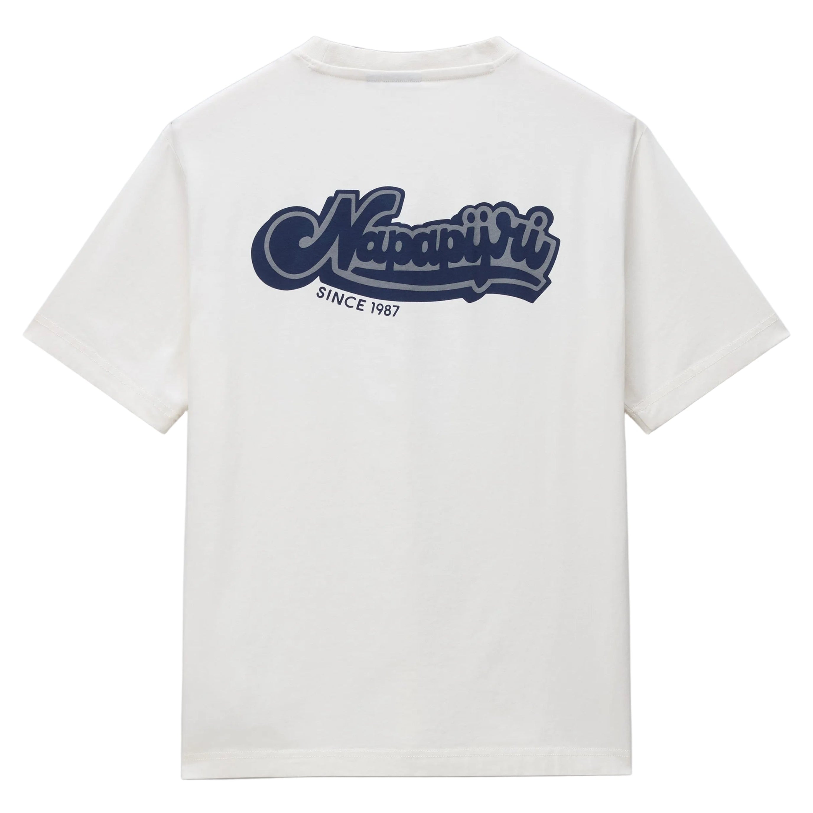Napapijri S-Zinc Short Sleeve T-Shirt - Off White