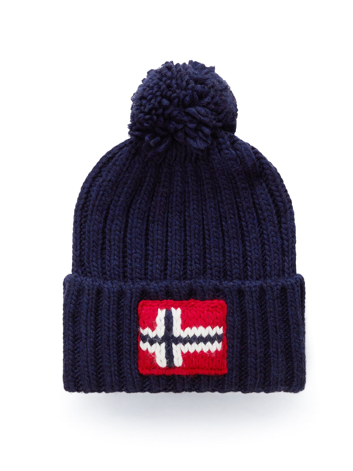 Napapijri Semiury Wool Blend Beanie - Blu Marine