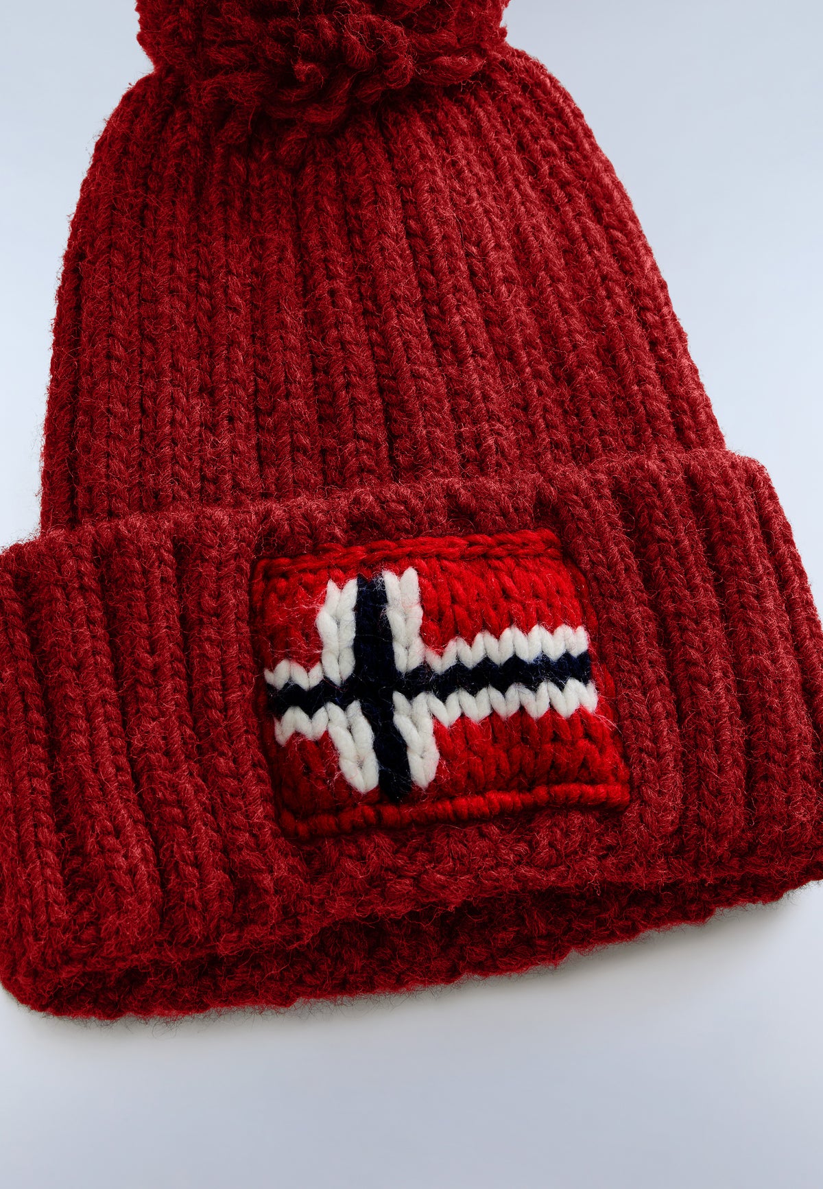 Napapijri Semiury Wool Blend Beanie - Haute Red