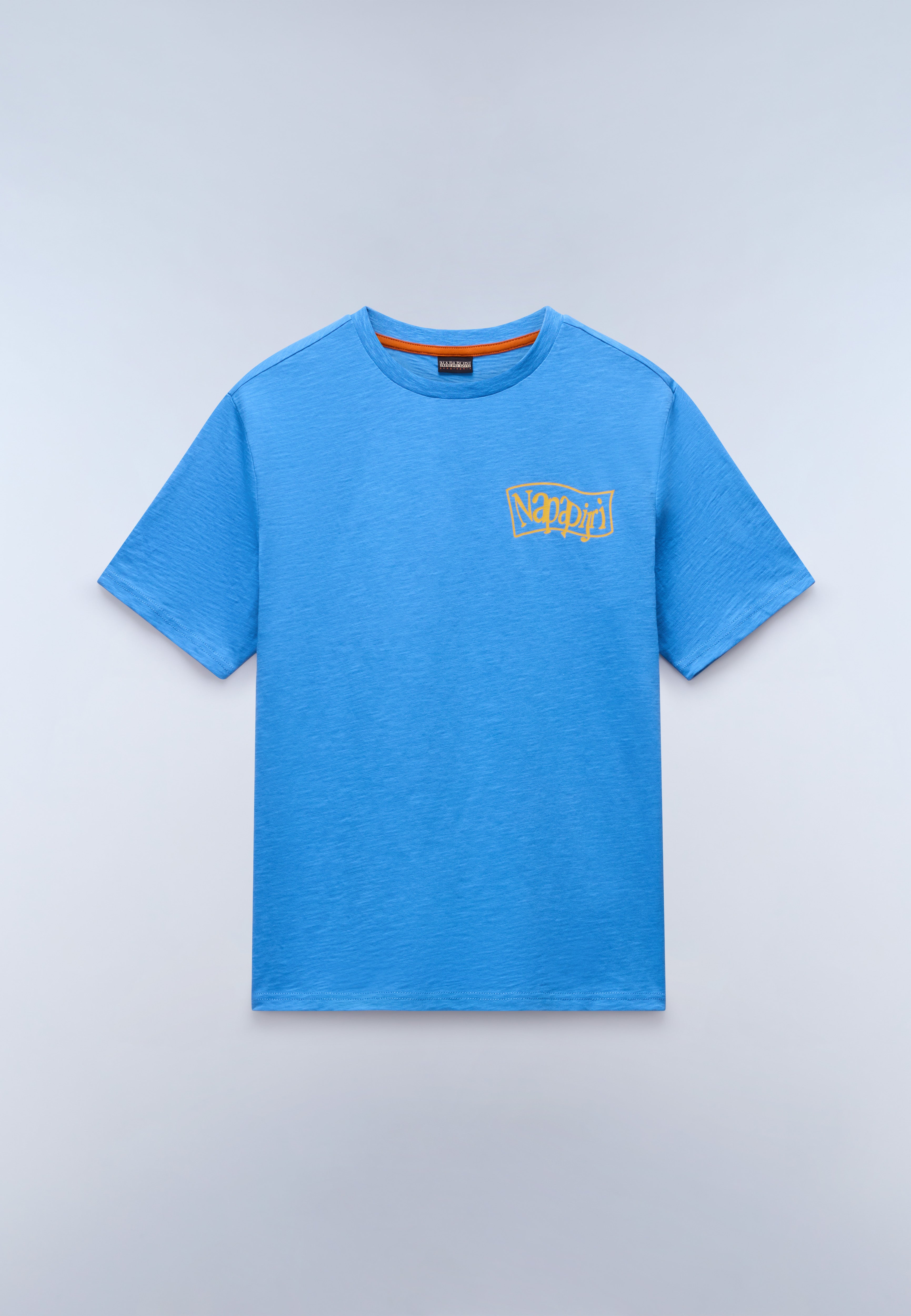 Napapijri S-Elior Short Sleeve T-Shirt - Blue Jasper