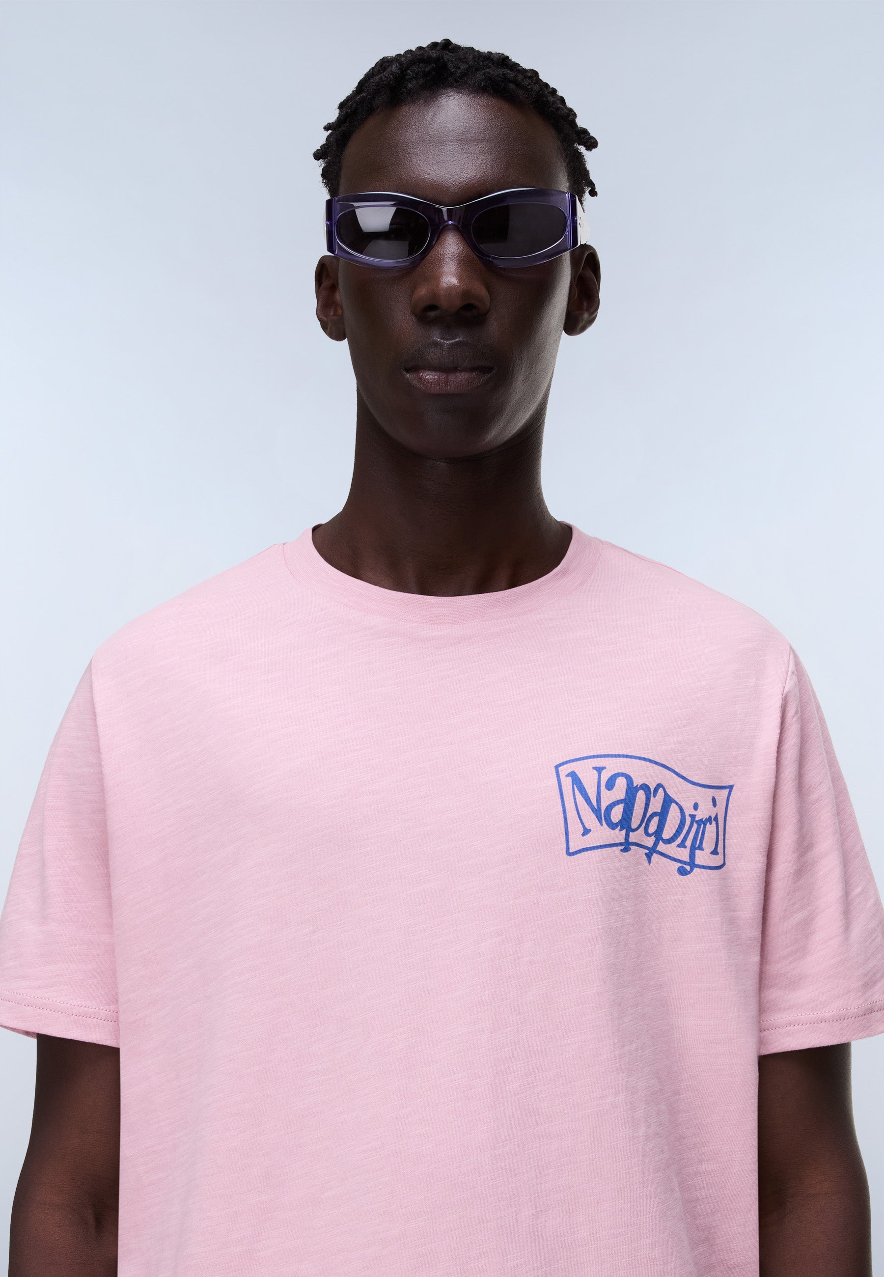 Napapijri S-Elior Short Sleeve T-Shirt - Zephyr
