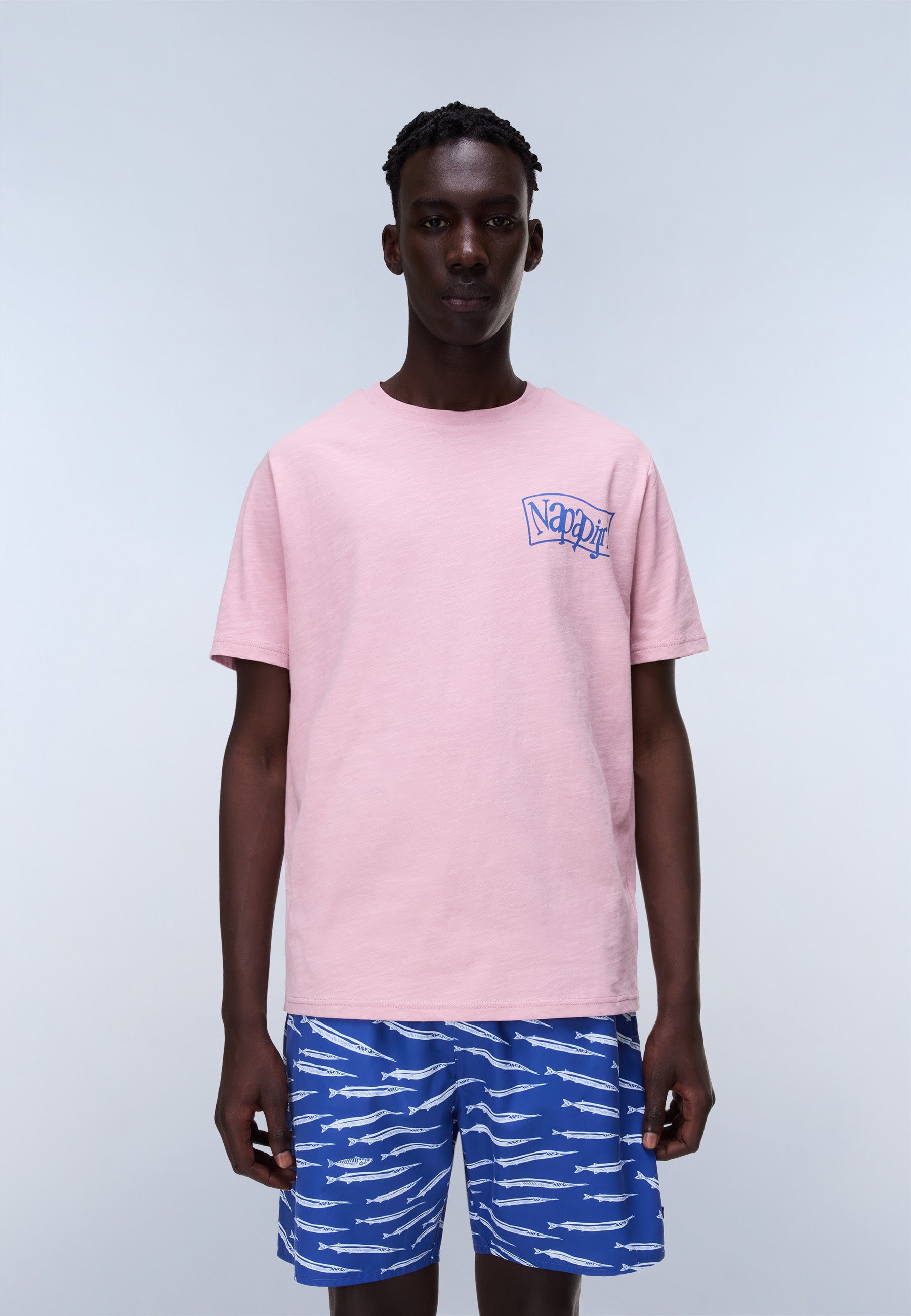Napapijri S-Elior Short Sleeve T-Shirt - Zephyr