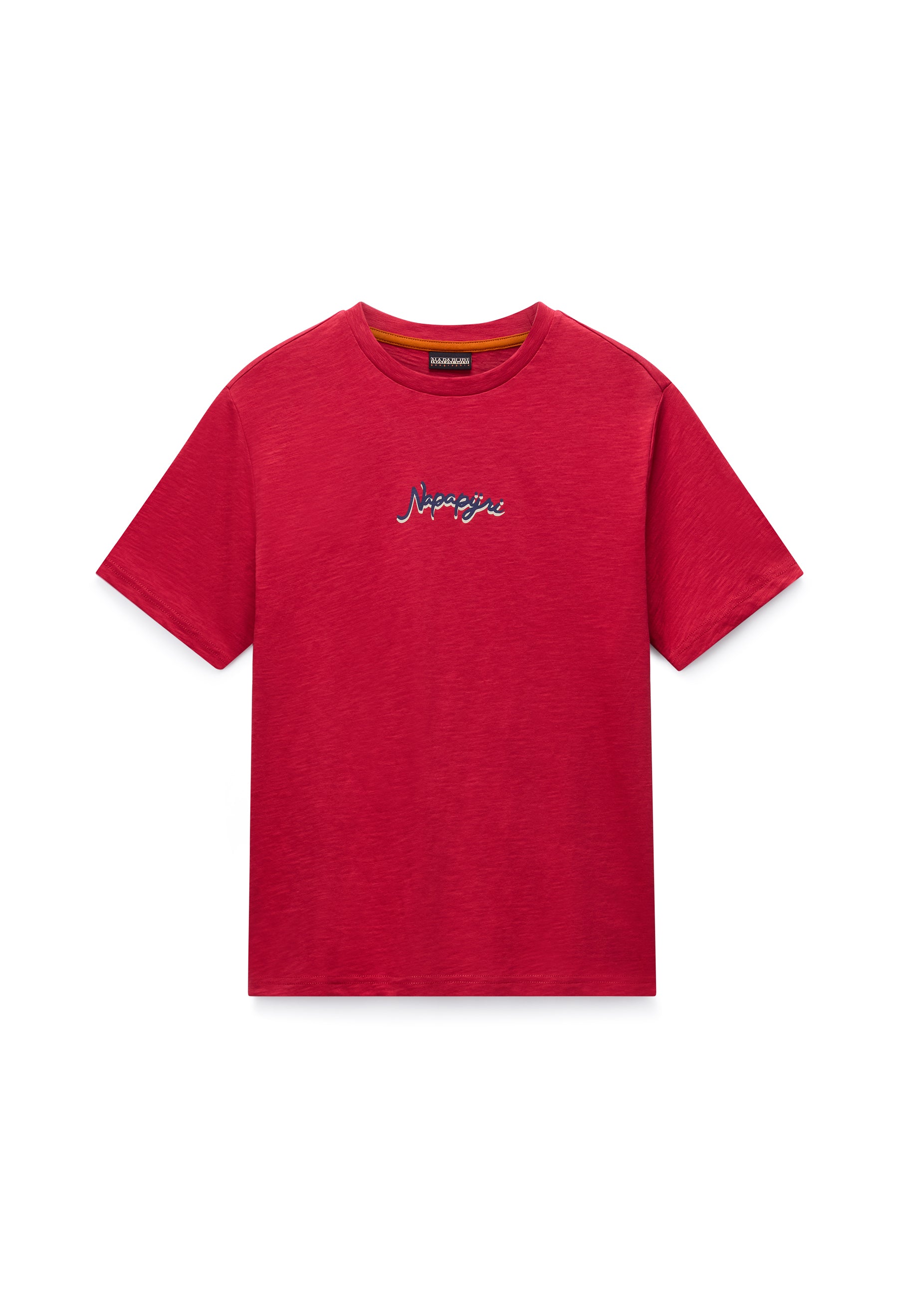 Napapijri S-Elior Short Sleeve T-Shirt - Red
