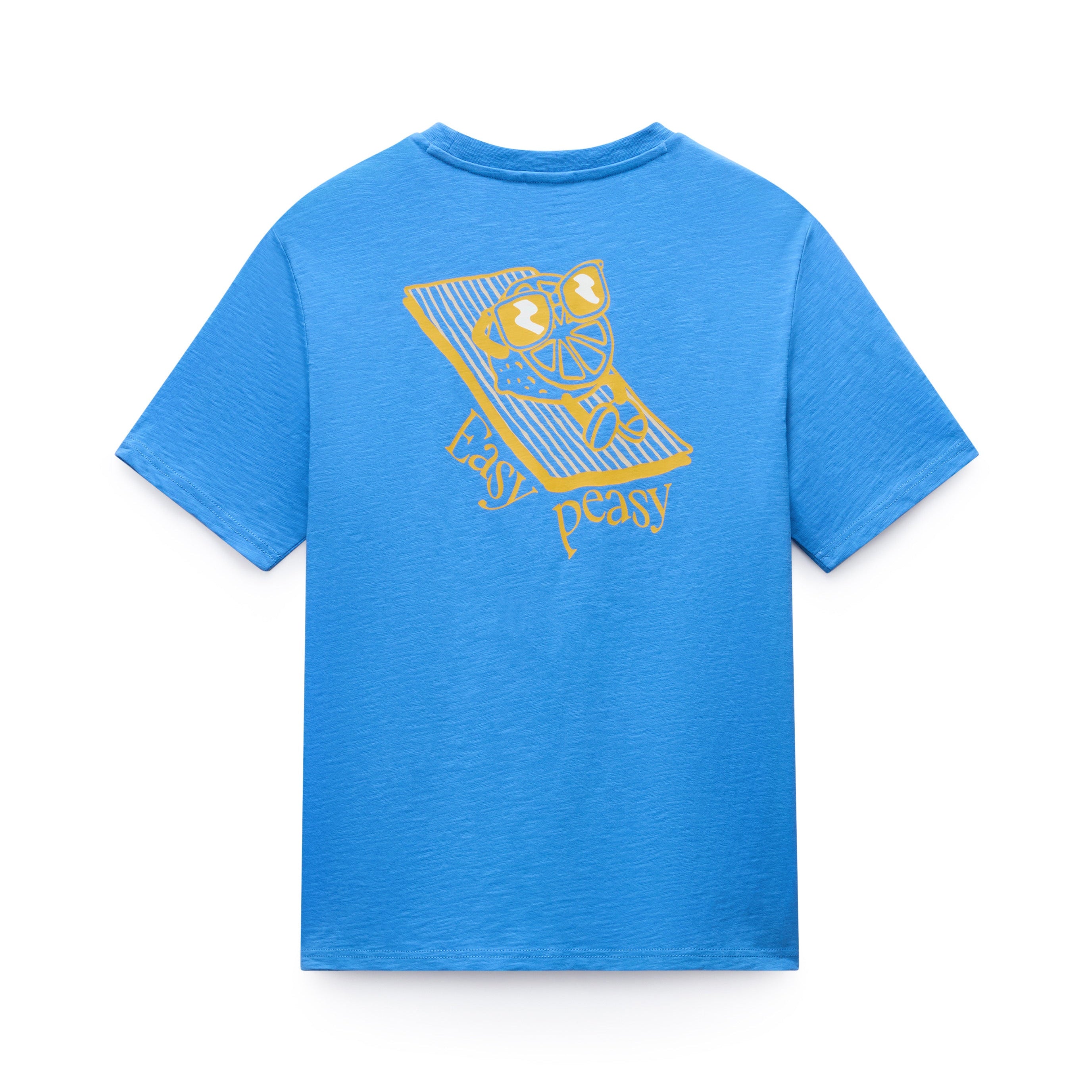 Napapijri S-Elior Short Sleeve T-Shirt - Blue Jasper