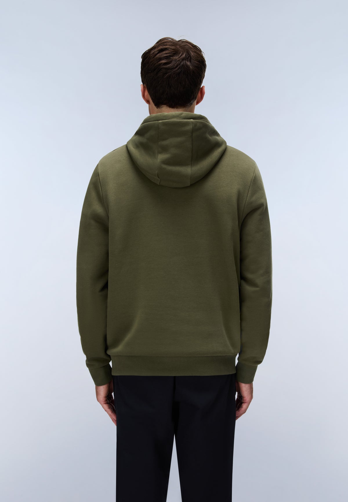 Napapijri Burgee Half Zip Hoody - Olive Night