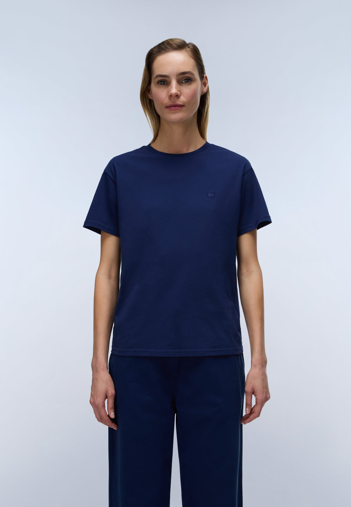 Napapijri S-Aurora Women's Short Sleeve T-Shirt - Navy