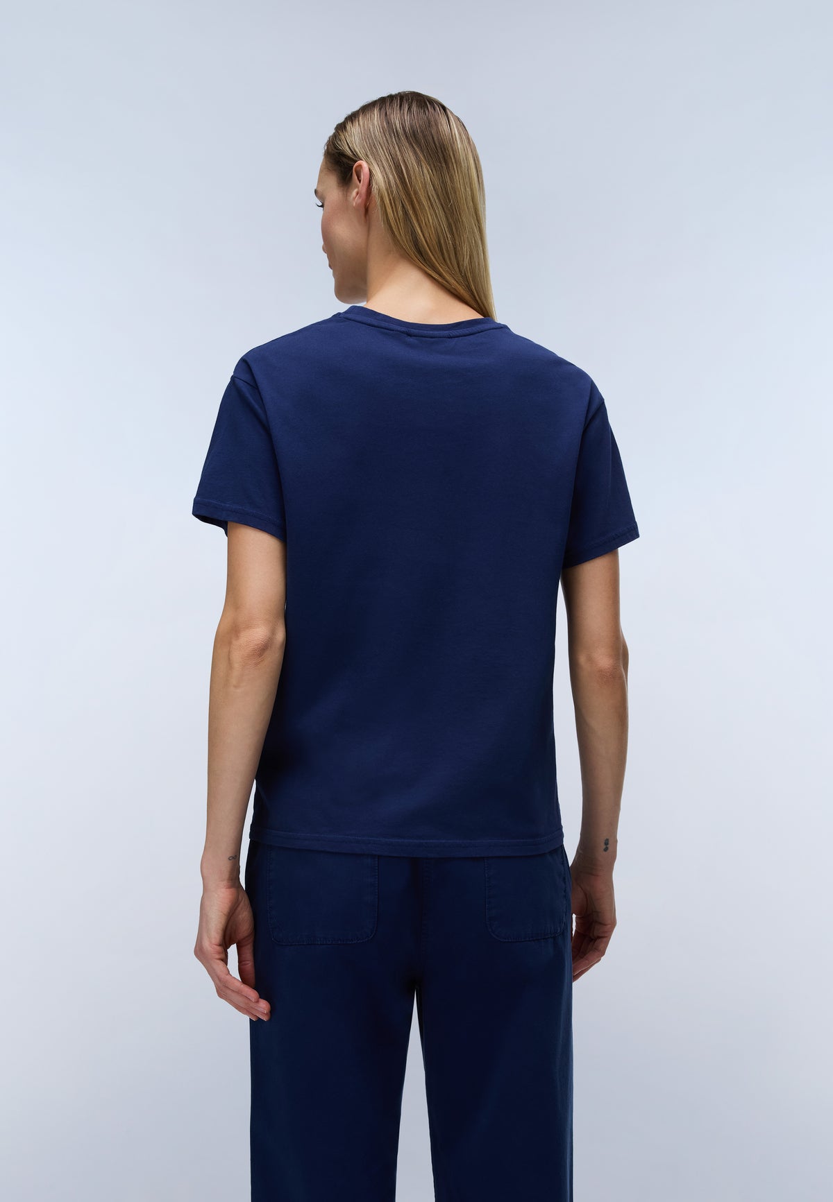 Napapijri S-Aurora Women's Short Sleeve T-Shirt - Navy