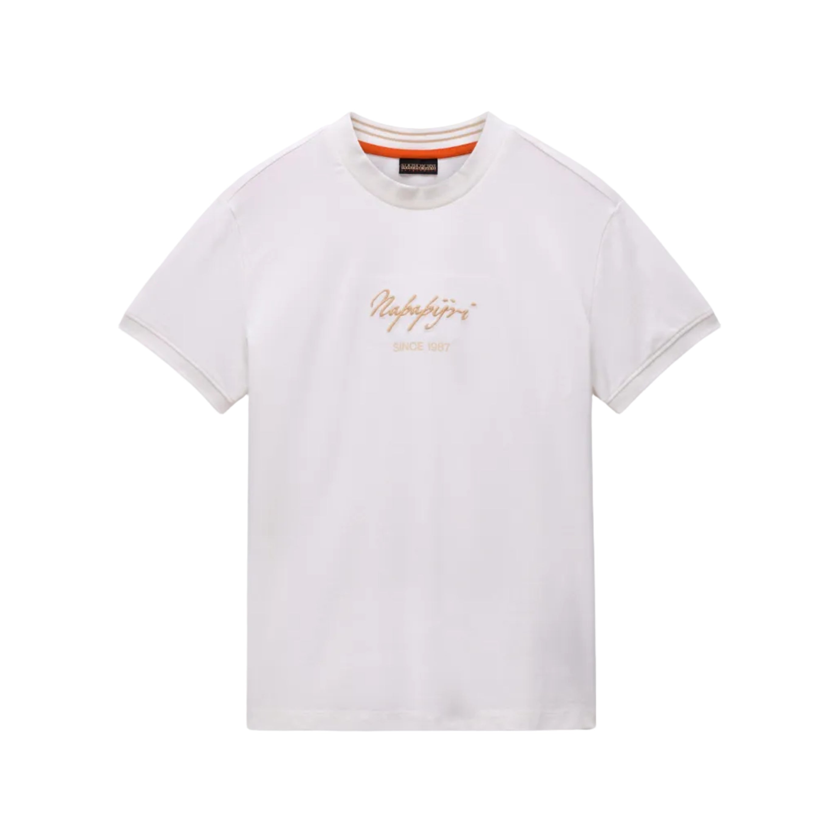 Napapijri S-Baryte Women's Short Sleeve T-Shirt - White