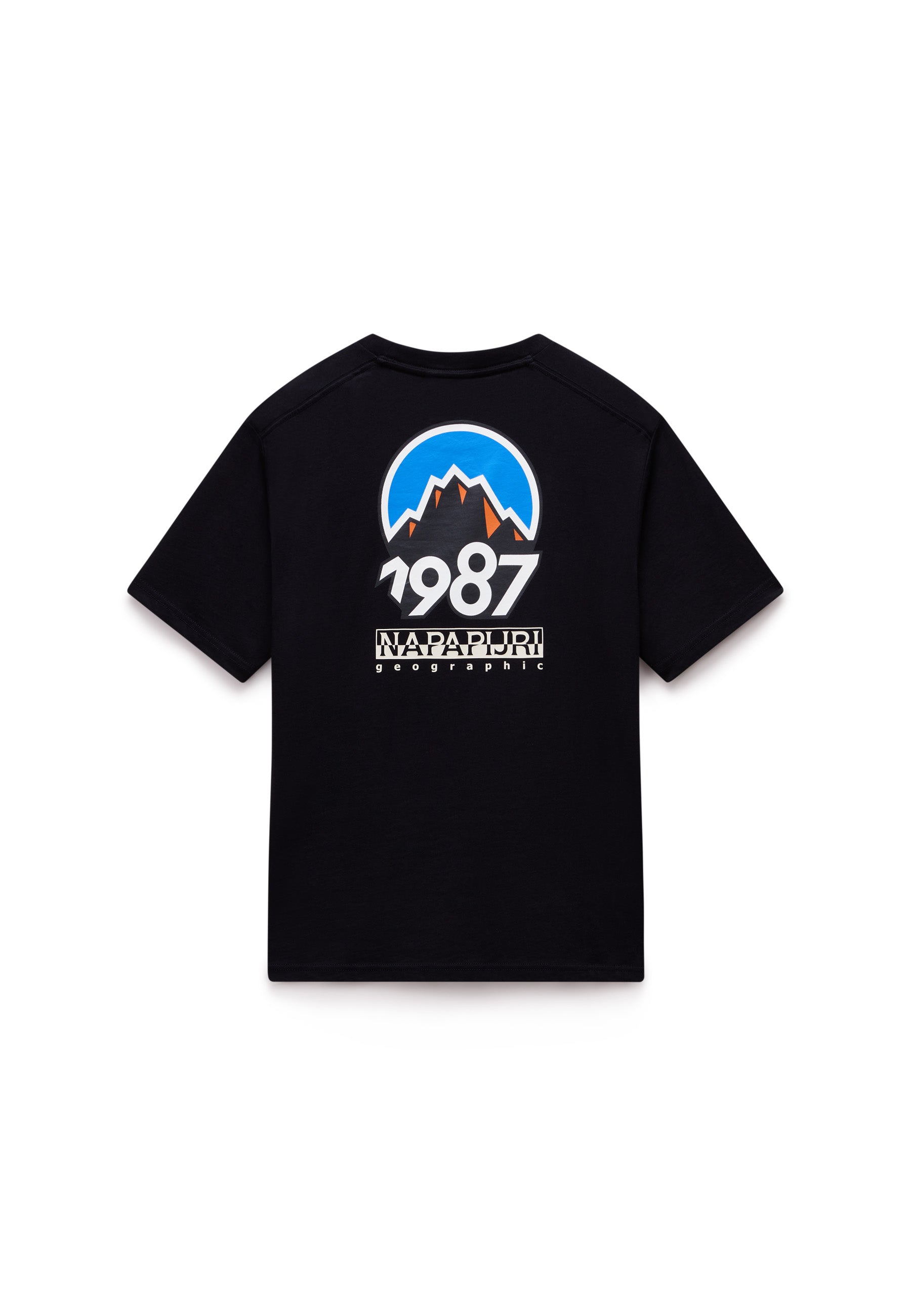NAPAPIJRI S-MONTEPIANA SHORT SLEEVE T-SHIRT - BLACK