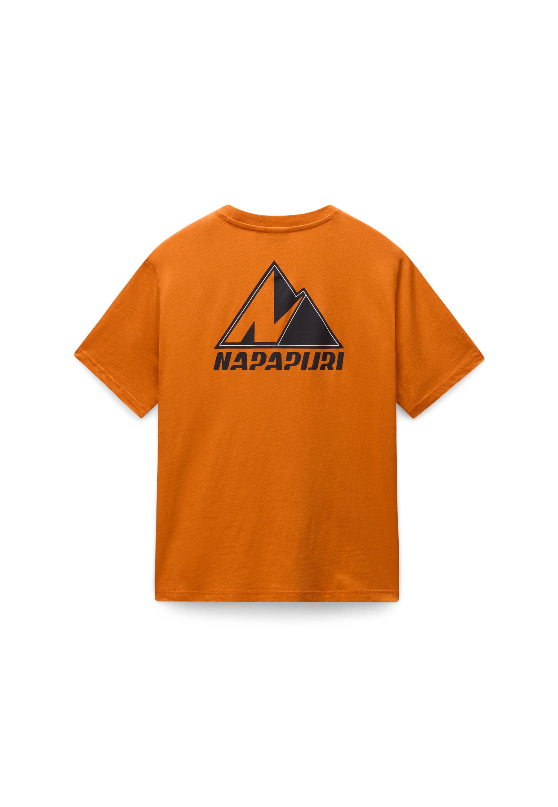 NAPAPIJRI S-GUIDE SHORT SLEEVE T-SHIRT - ORANGE PUMPKIN