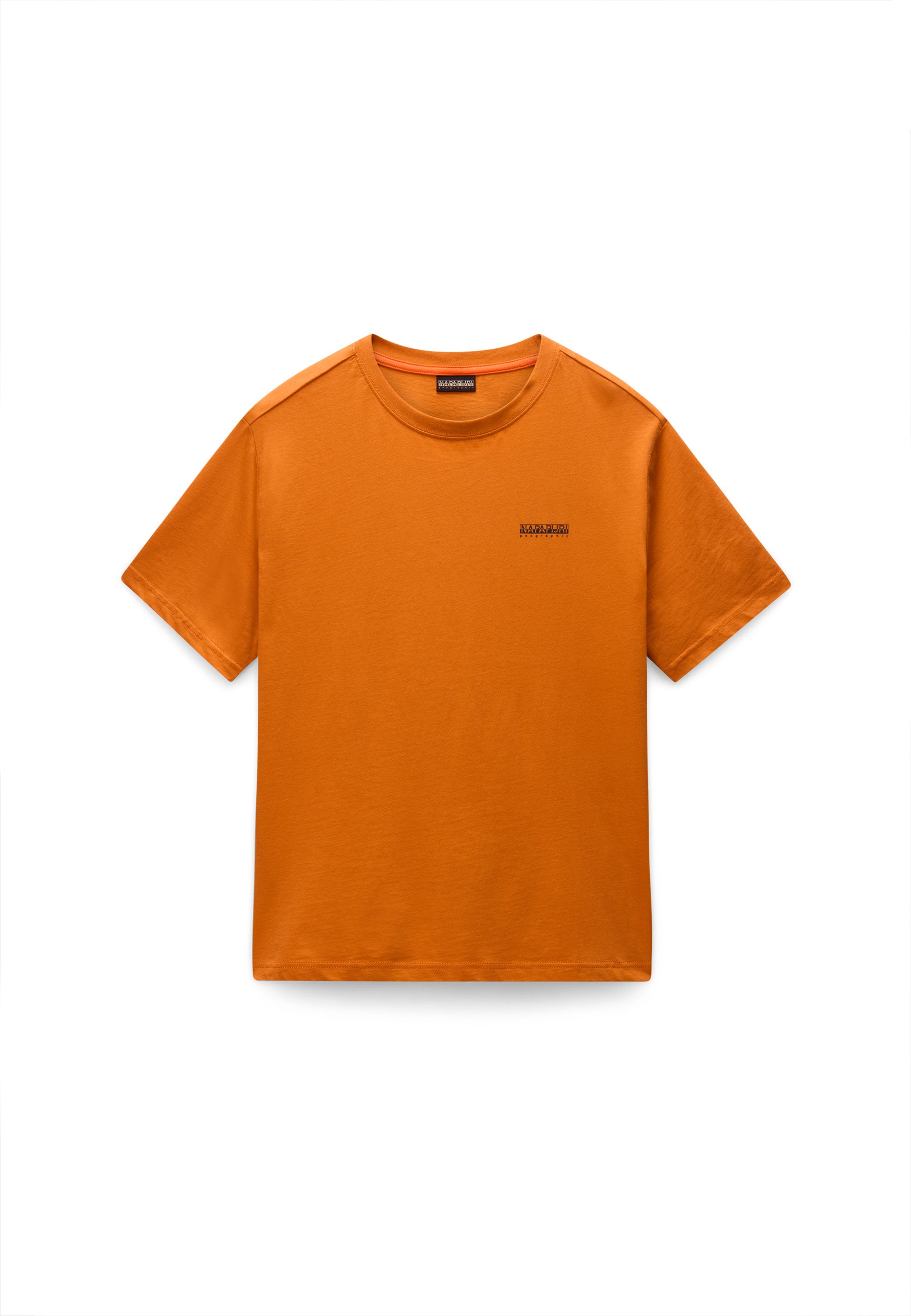 NAPAPIJRI S-GUIDE SHORT SLEEVE T-SHIRT - ORANGE PUMPKIN