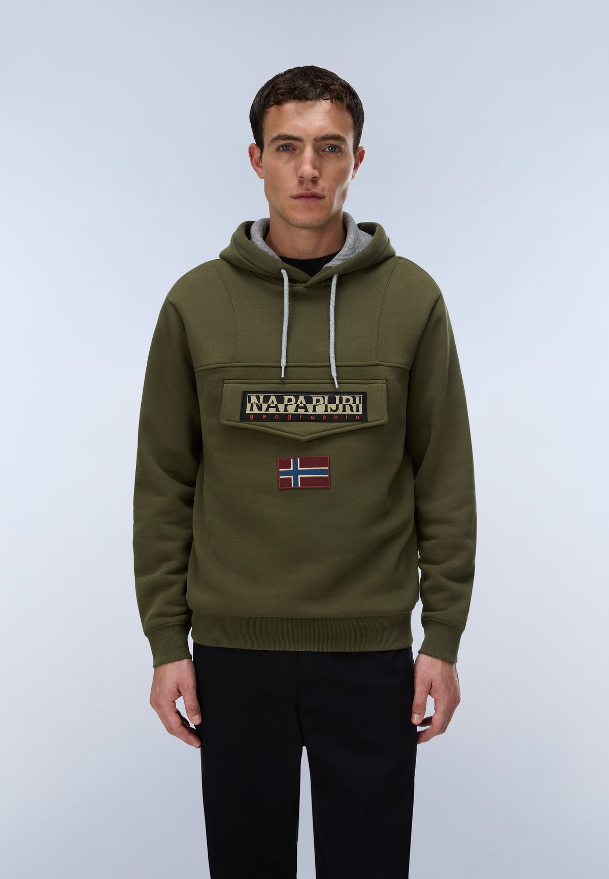 Napapijri Burgee Winter 4 Hoody - Olive Night