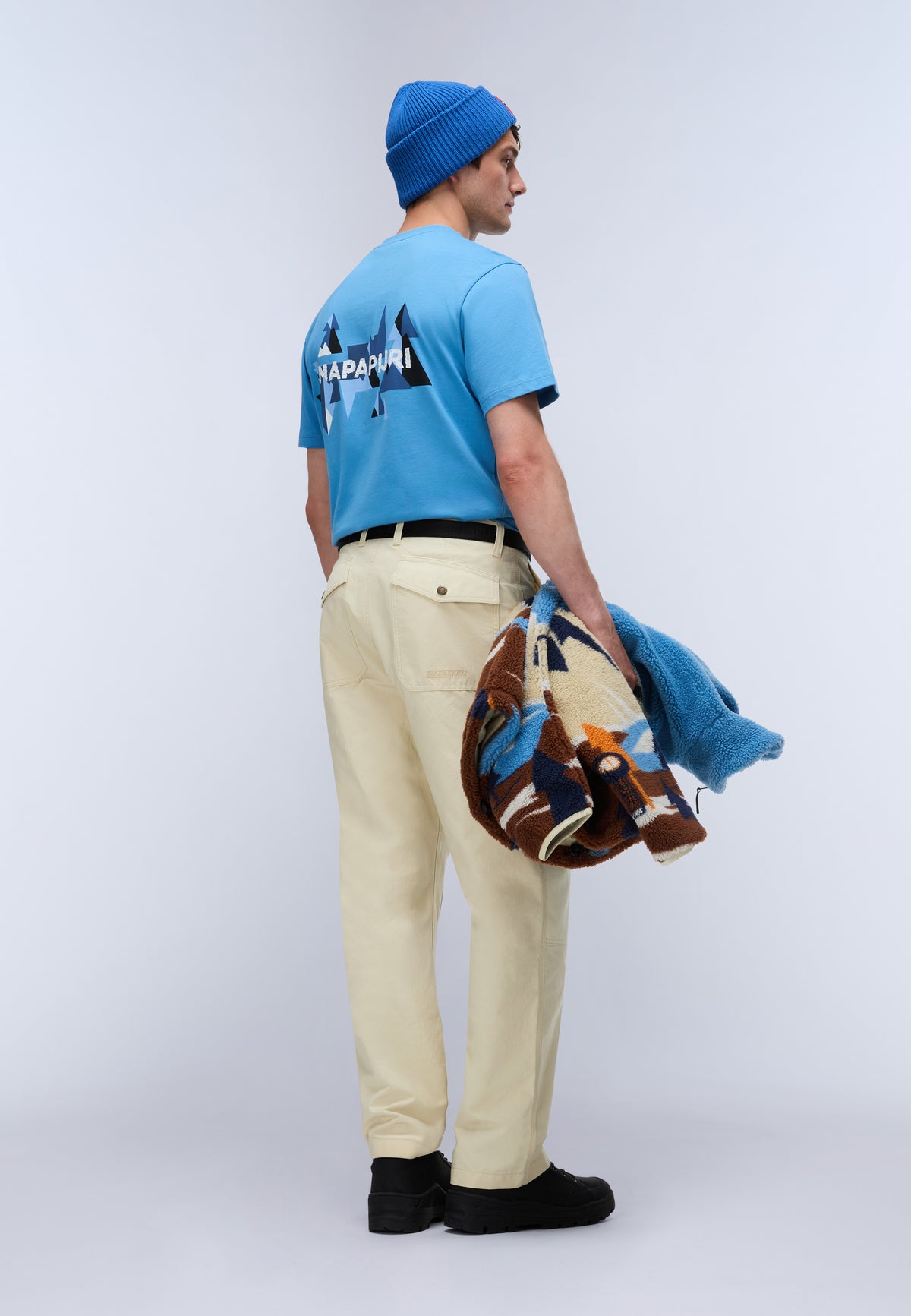 Napapijri S-Tee Short Sleeve T-Shirt - Blue