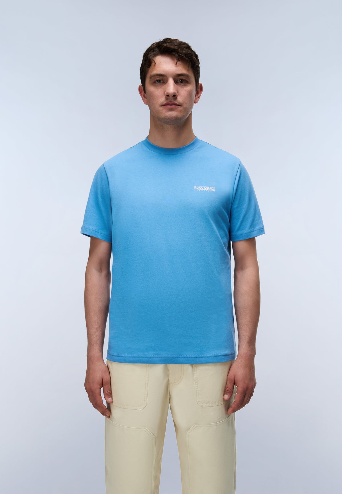 Napapijri S-Tee Short Sleeve T-Shirt - Blue