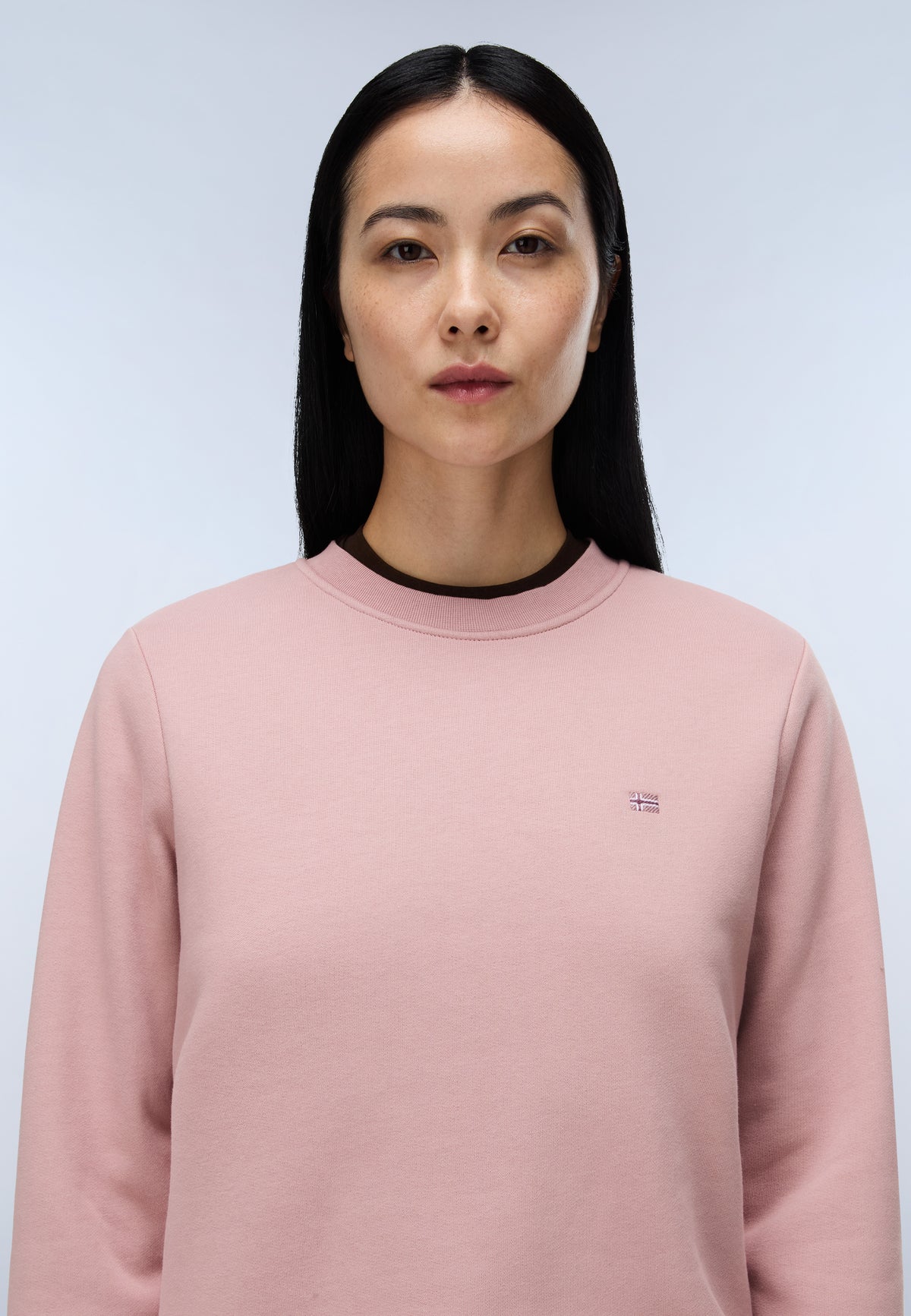 Napapijri B-Aurora Womens Sweat - Pink Woodrose
