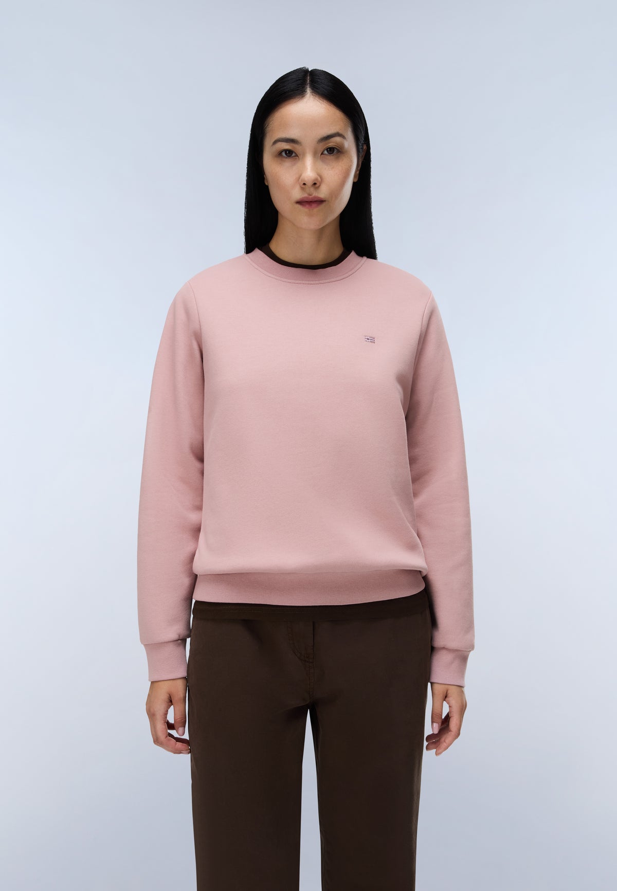 Napapijri B-Aurora Womens Sweat - Pink Woodrose