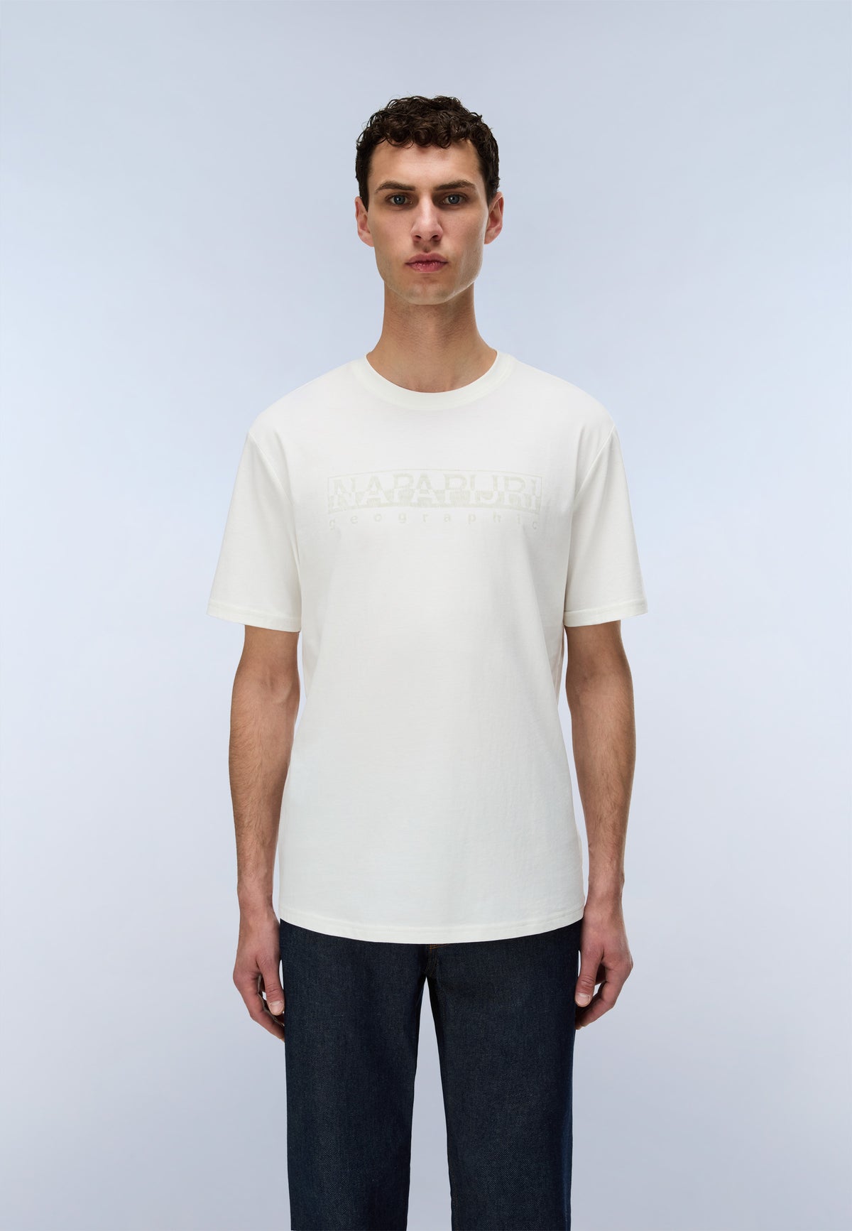 Napapijri S-Bollo Short Sleeve T-Shirt - White