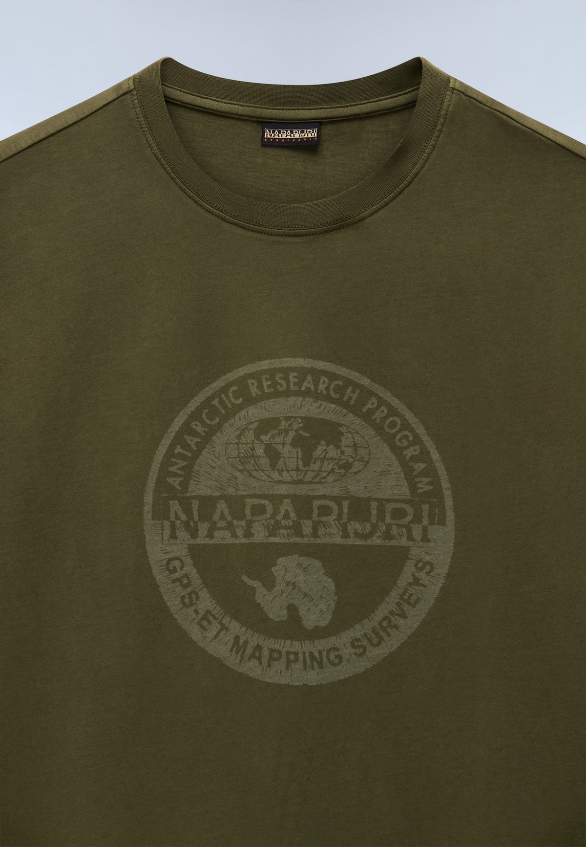 Napapijri S-Bollo Short Sleeve T-Shirt - Olive Night